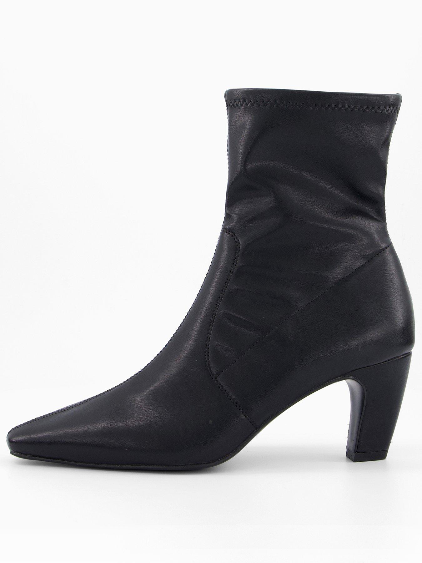 Image 2 of 8 of The Very Collection Sock Boot - Black