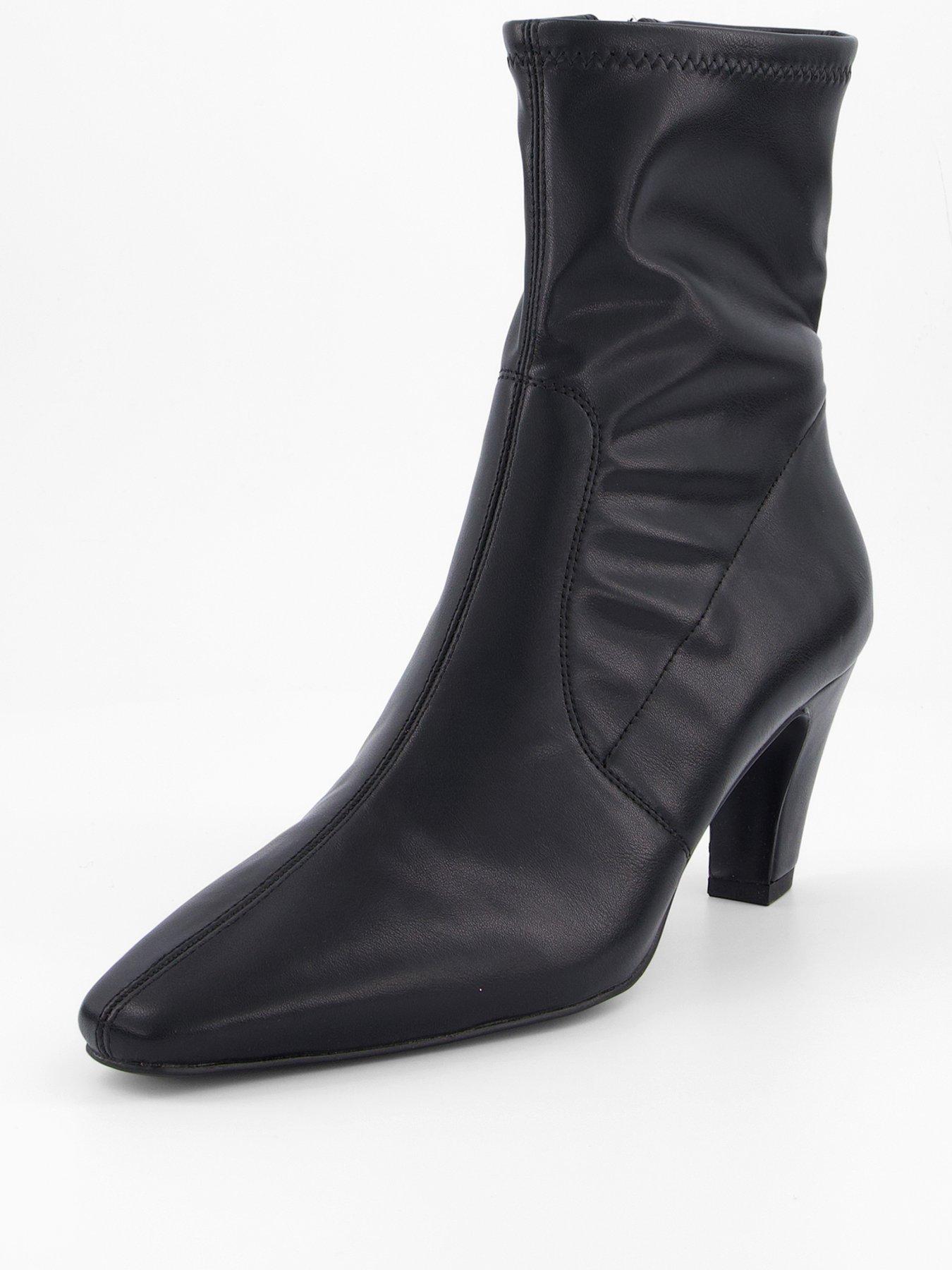 Image 3 of 8 of The Very Collection Sock Boot - Black