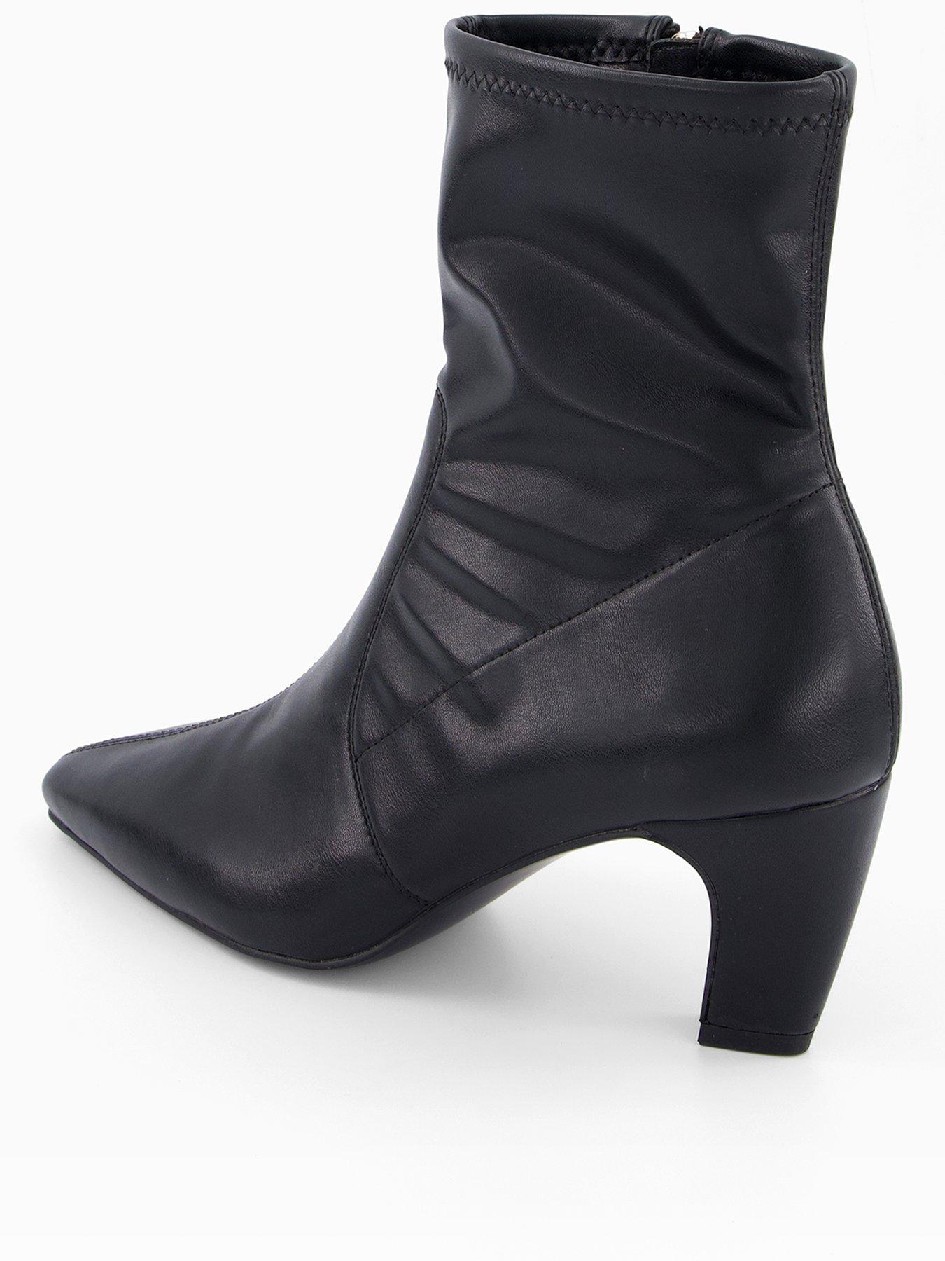 Image 4 of 8 of The Very Collection Sock Boot - Black