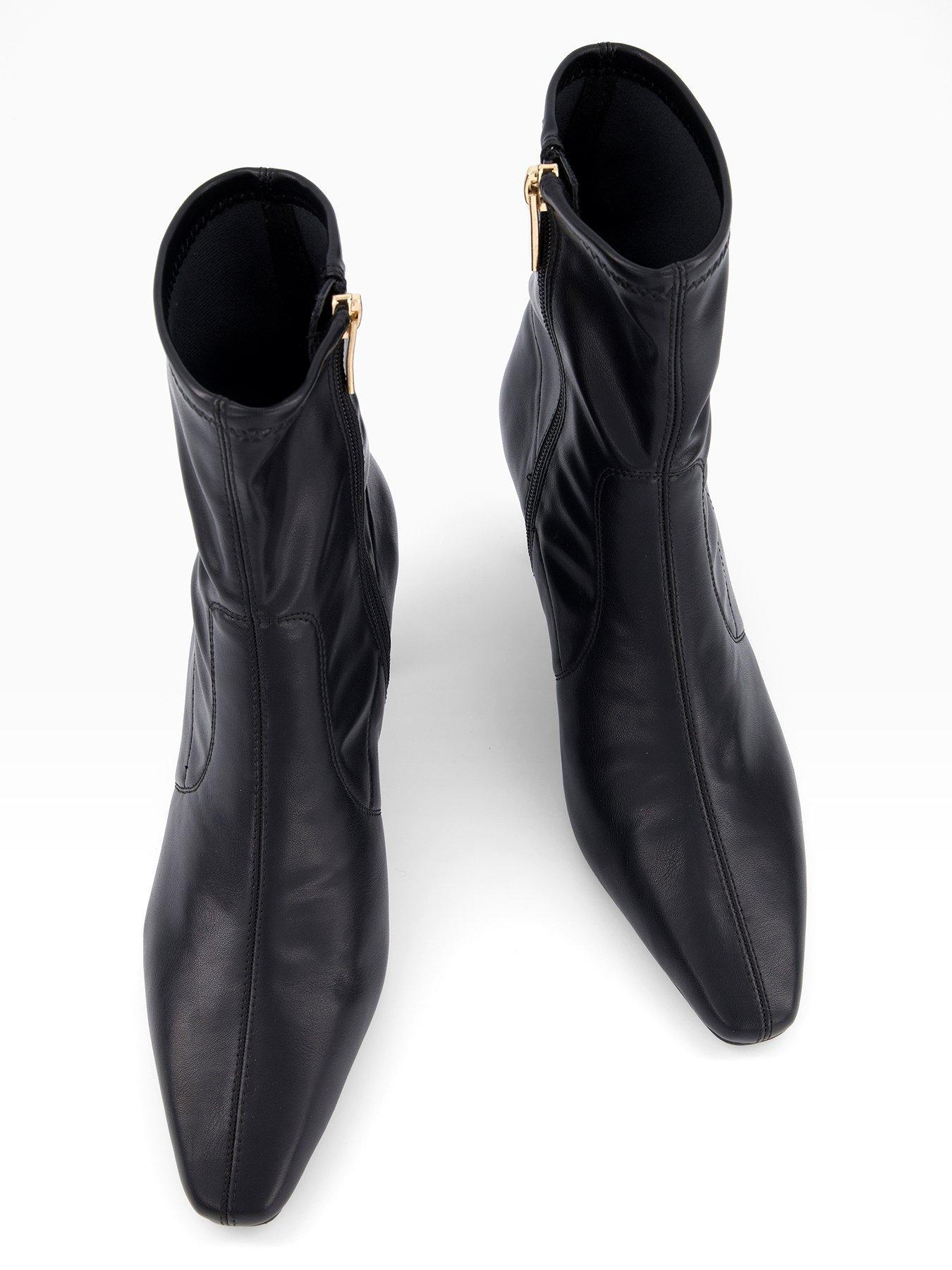 Image 5 of 8 of The Very Collection Sock Boot - Black