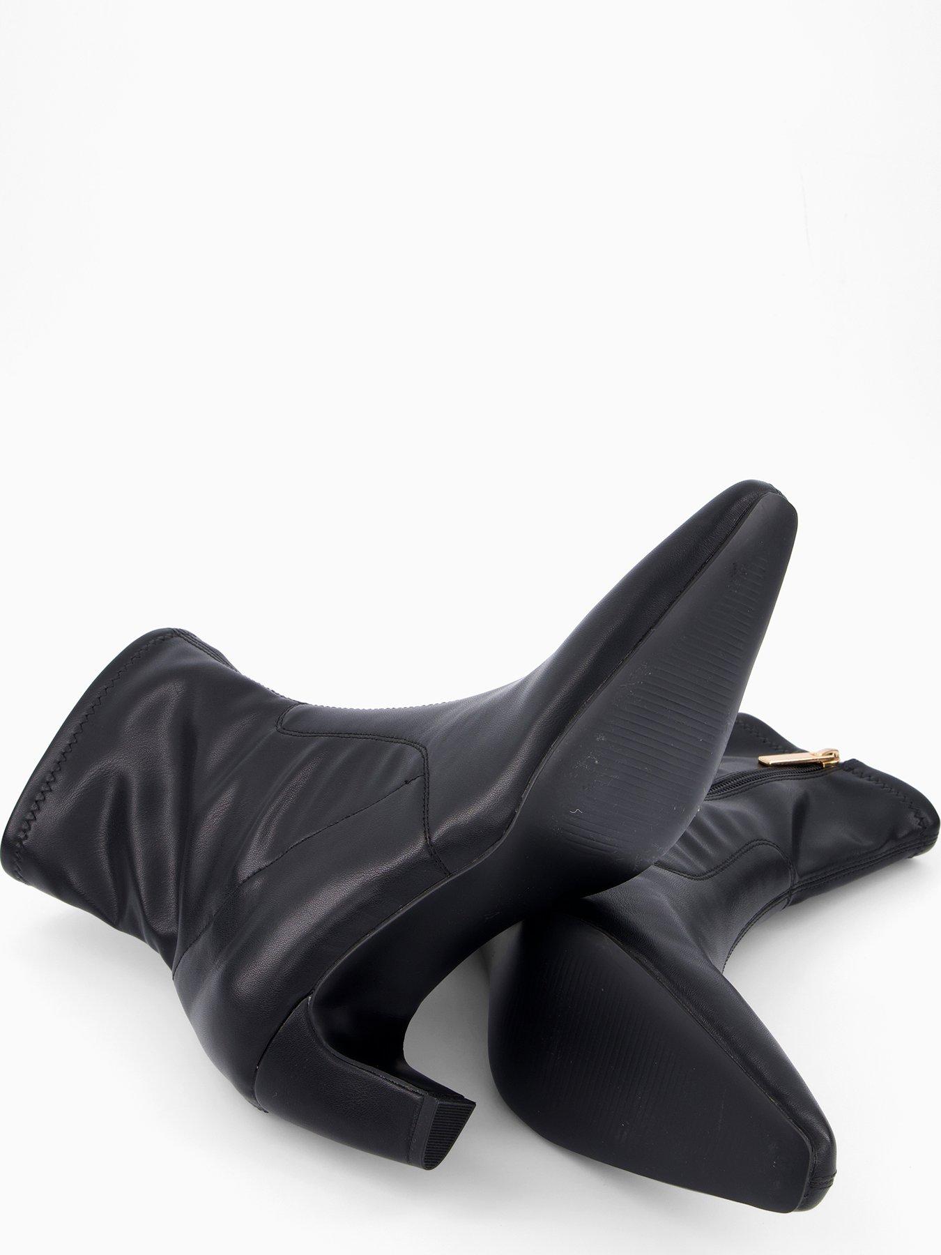 Image 6 of 8 of The Very Collection Sock Boot - Black