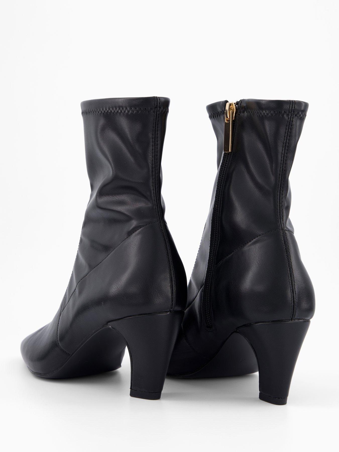 Image 7 of 8 of The Very Collection Sock Boot - Black