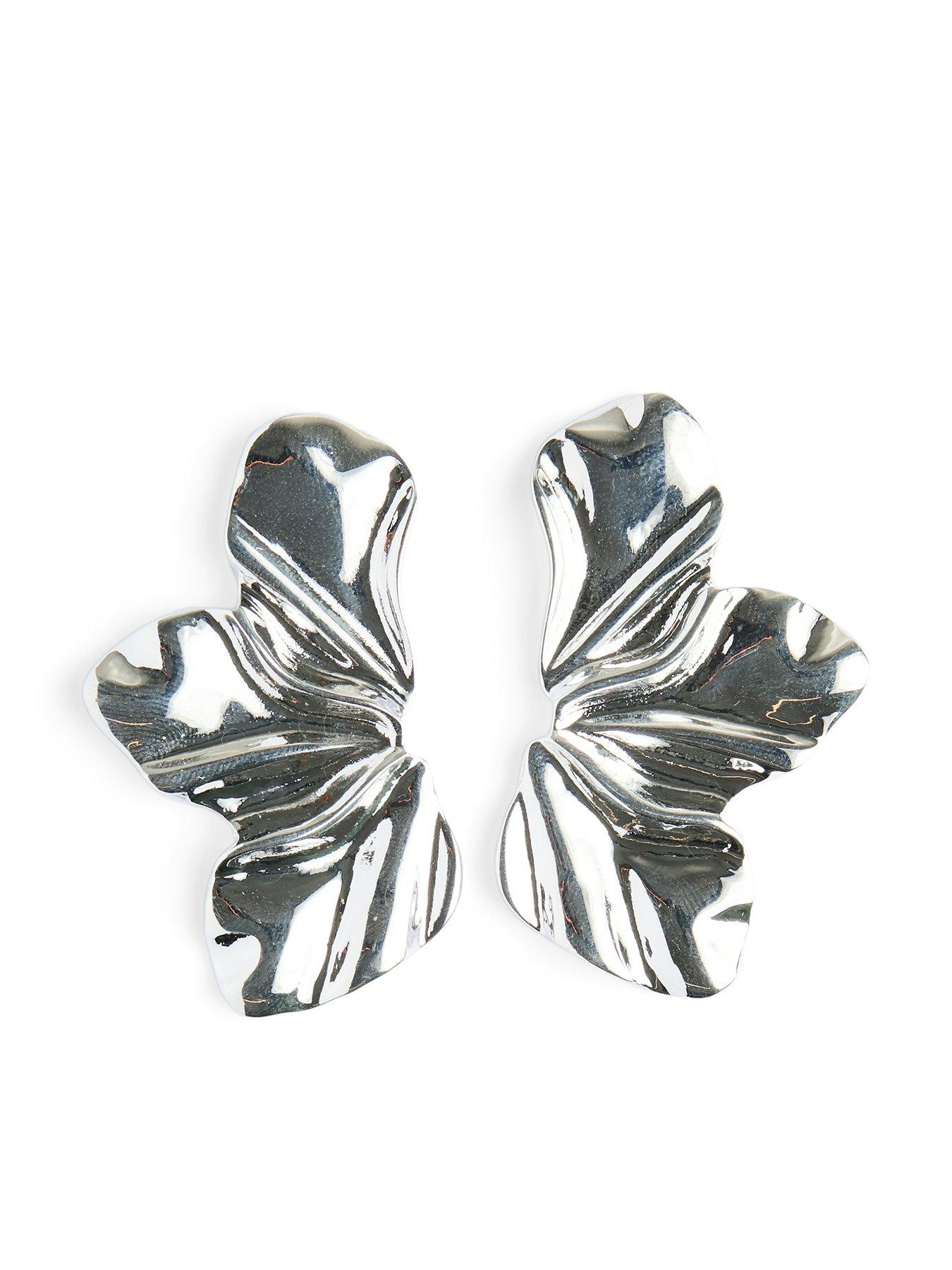 Image of PIECES Linea Earrings - Silver