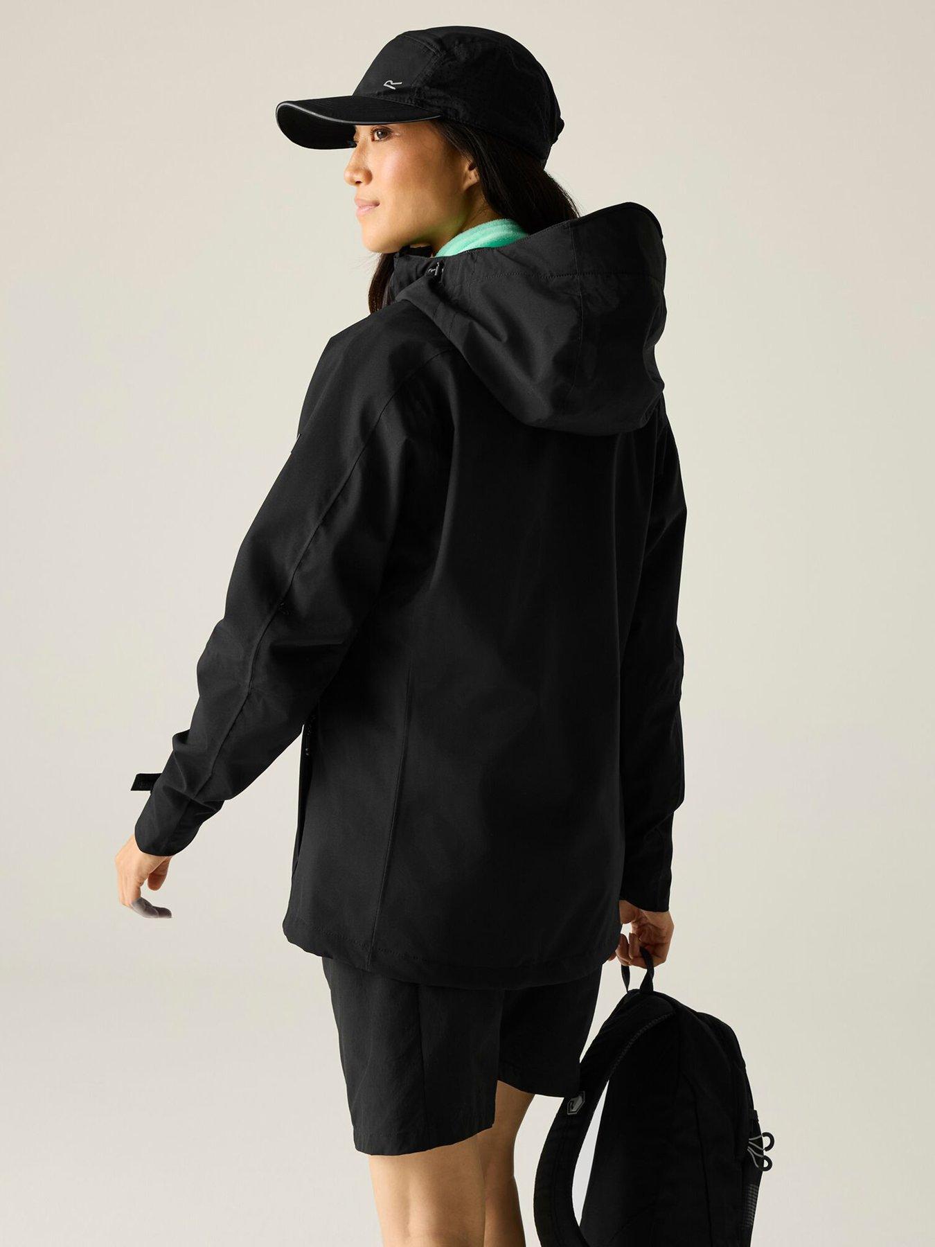 regatta-womens-birchdale-ii-waterproof-shell-jacket-blackstillFront
