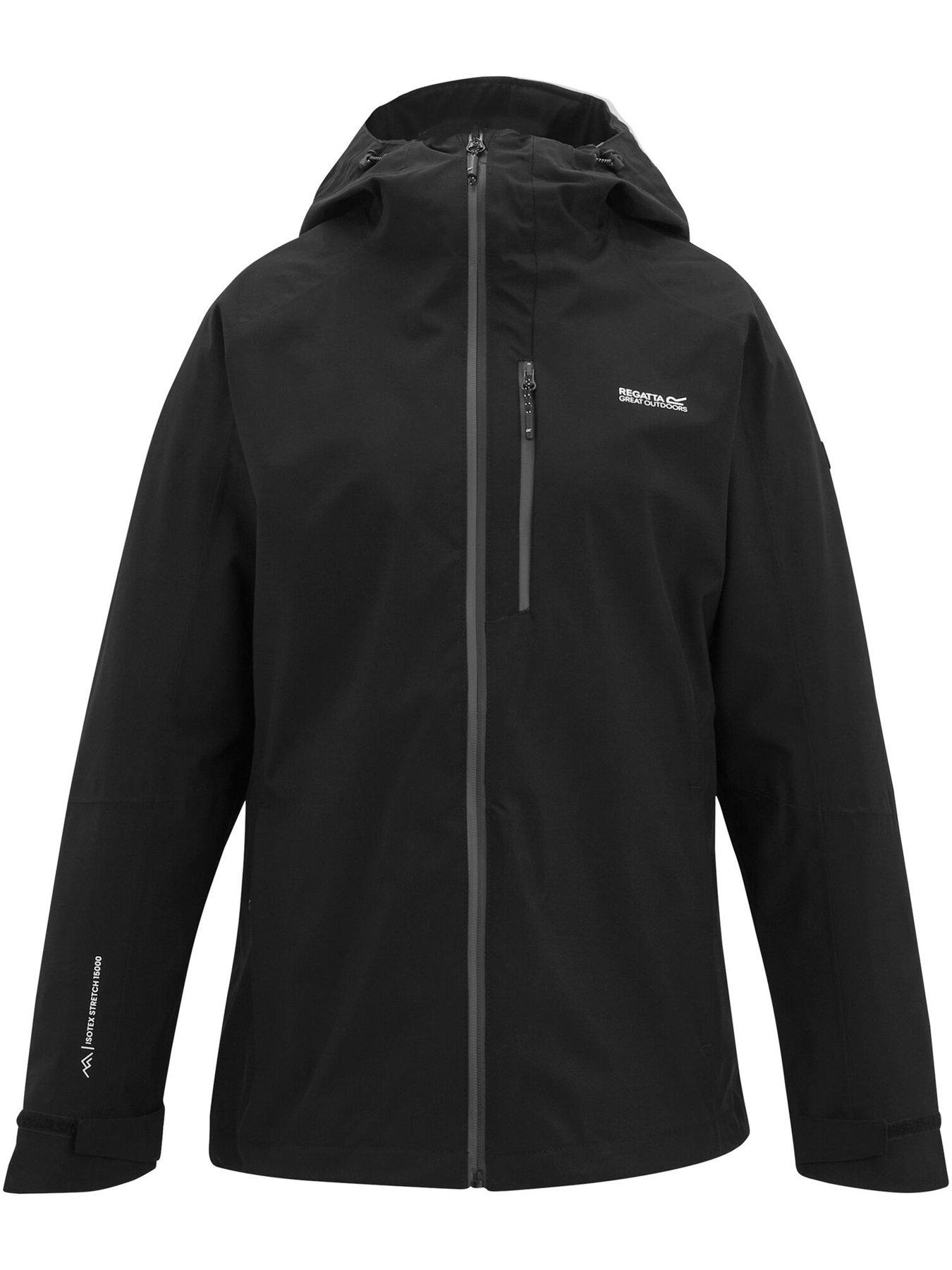 regatta-womens-birchdale-ii-waterproof-shell-jacket-blackdetail