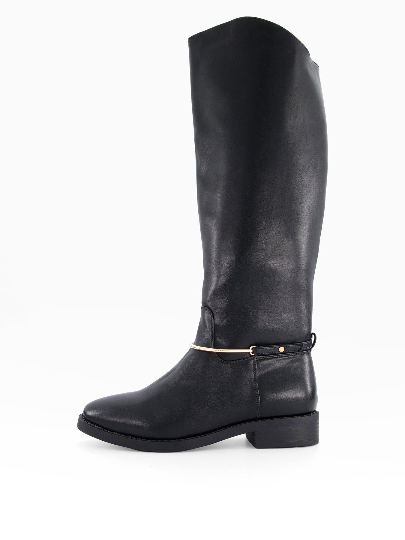 the-very-collection-wide-fit-riding-boot-black