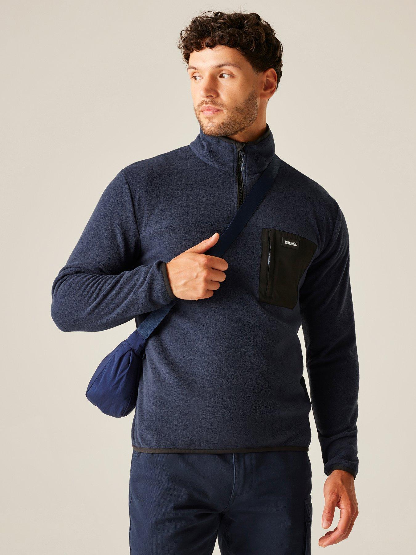 regatta-mens-frankie-12-zip-fleece-navy