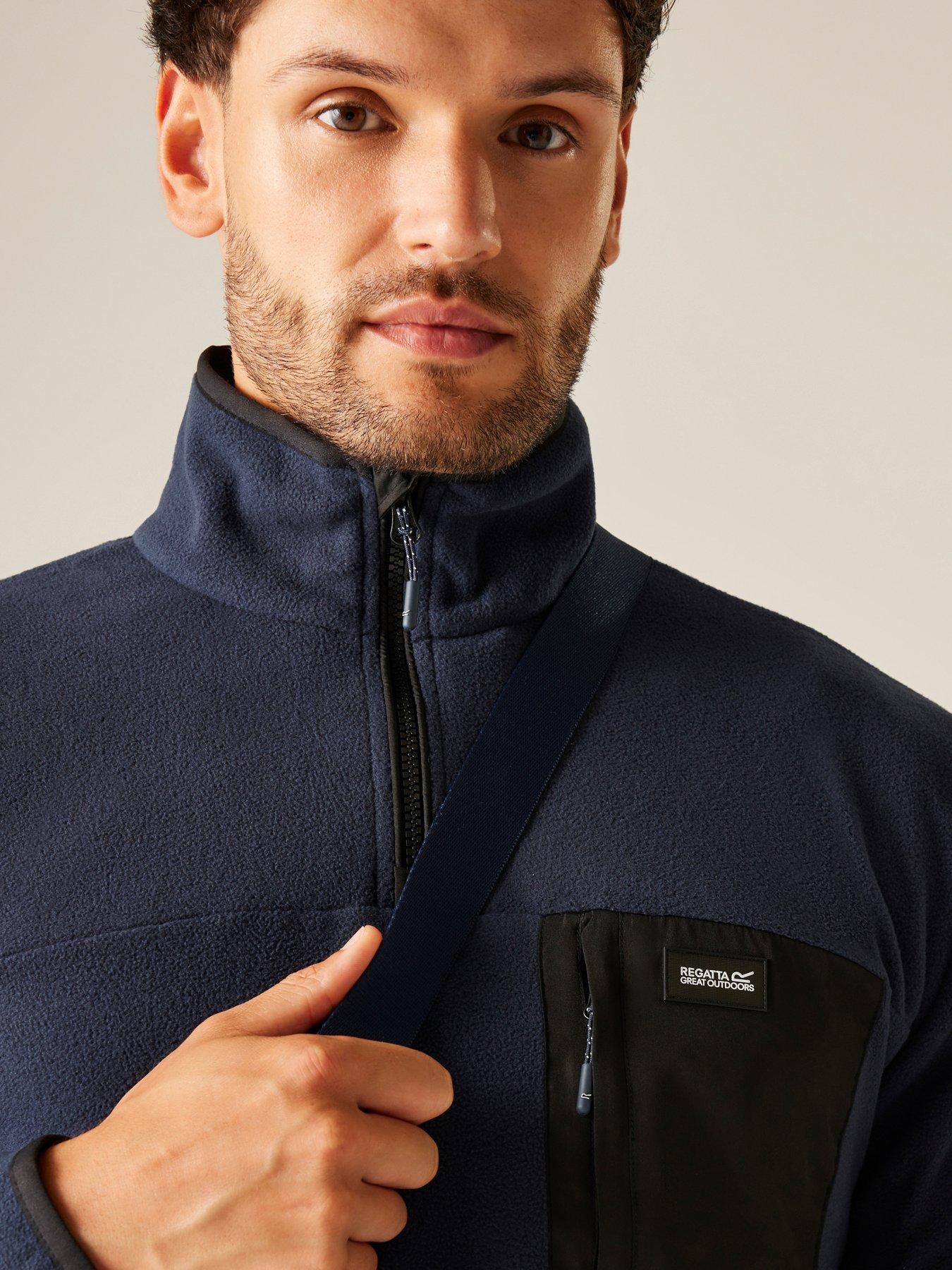regatta-mens-frankie-12-zip-fleece-navyoutfit