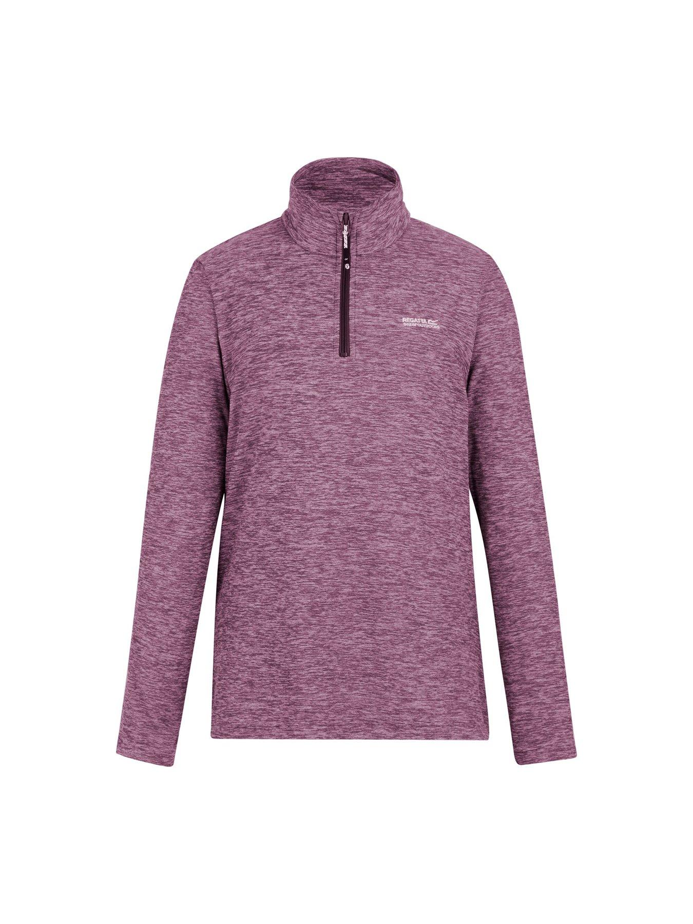 regatta-womens-sweethart-marl-fleece-purpledetail