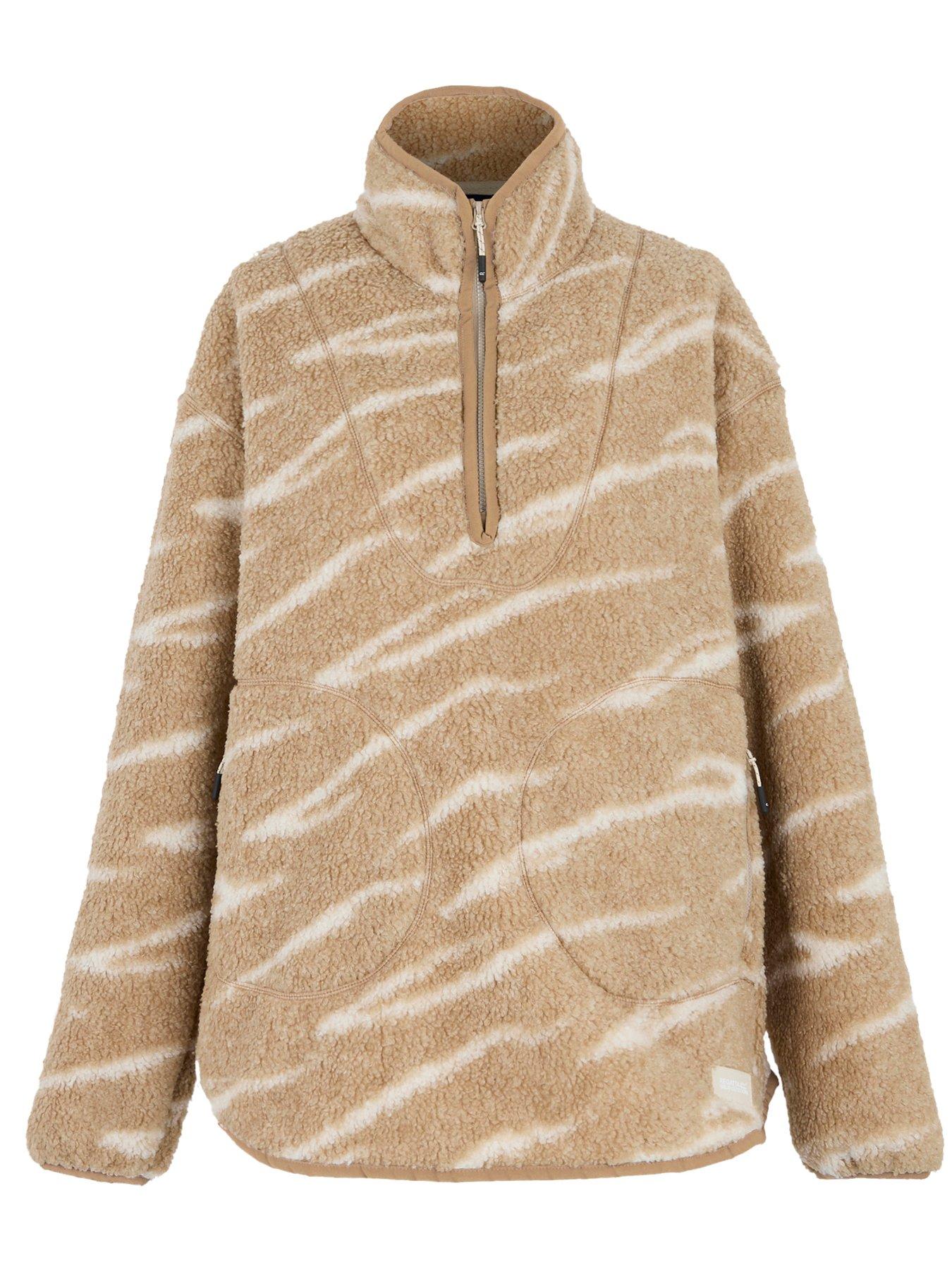 regatta-womens-frankie-borg-12-zip-fleece-browndetail