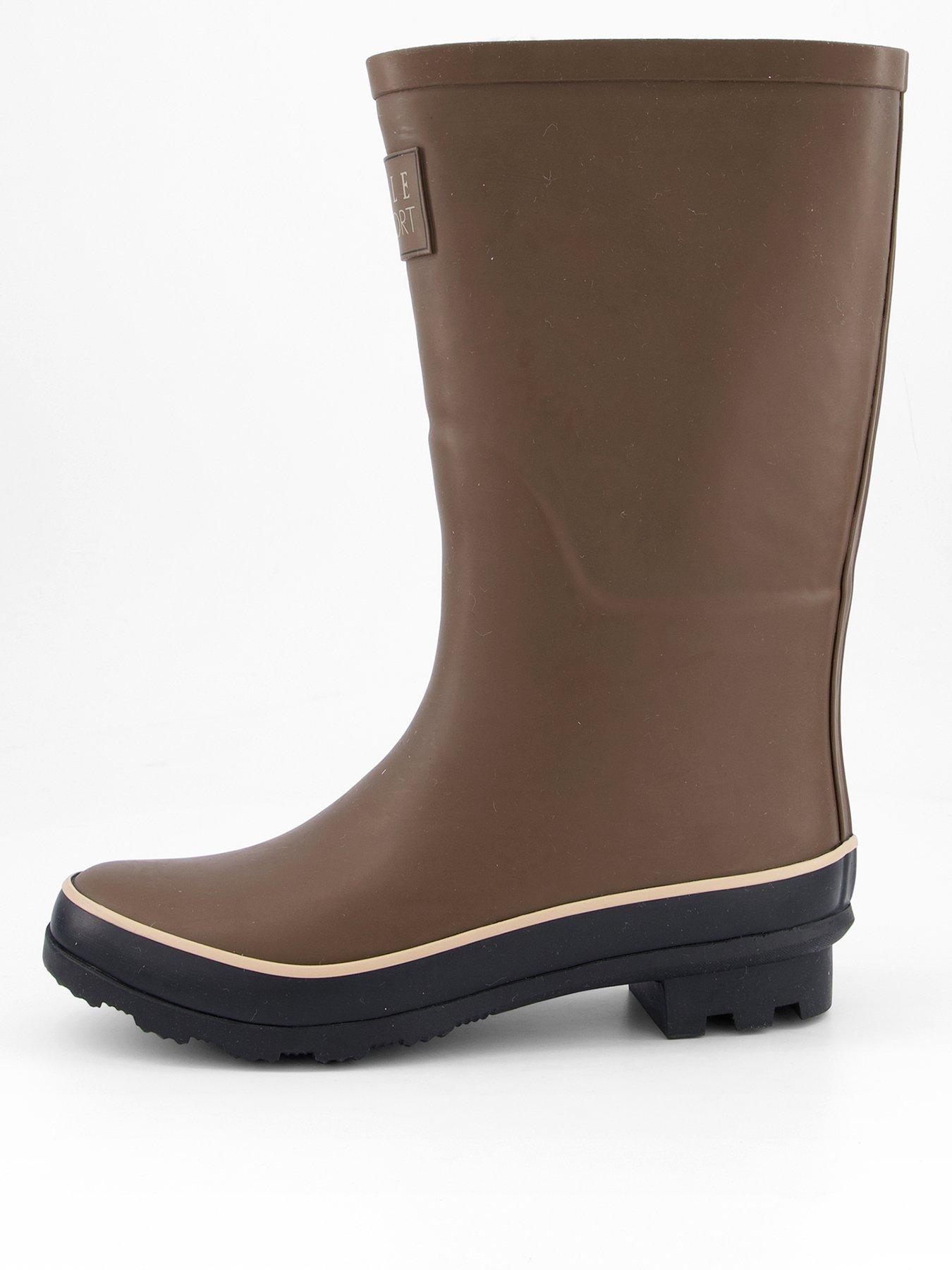 elle-sport-wellington-boot-with-warm-lining-nbspchocolate