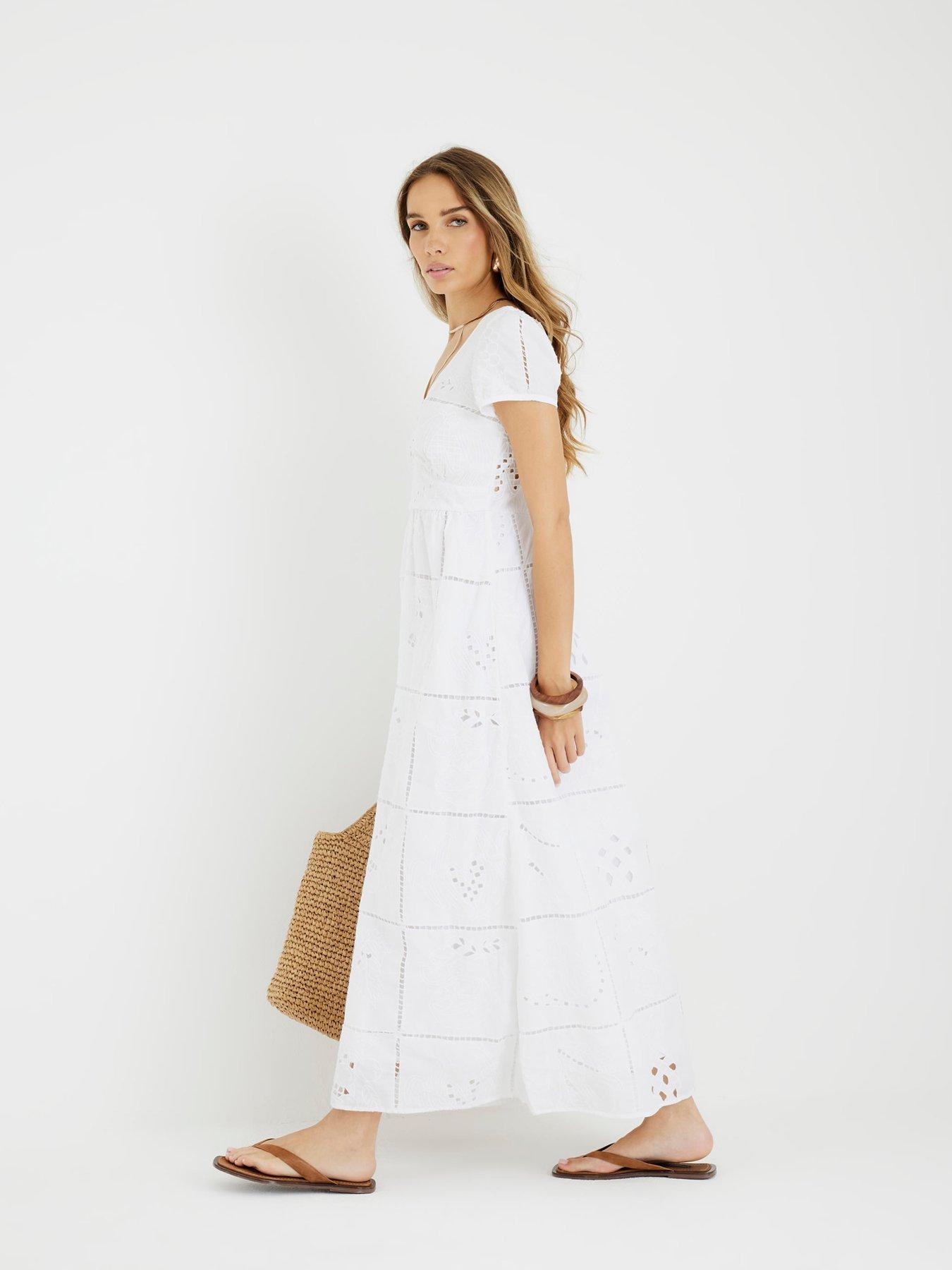 river-island-short-sleeve-cutwork-midi-dress-whiteback