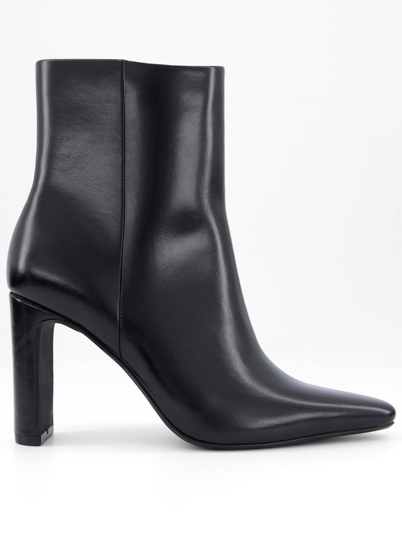 Image 1 of 6 of The Very Collection Heeled Boots - Black