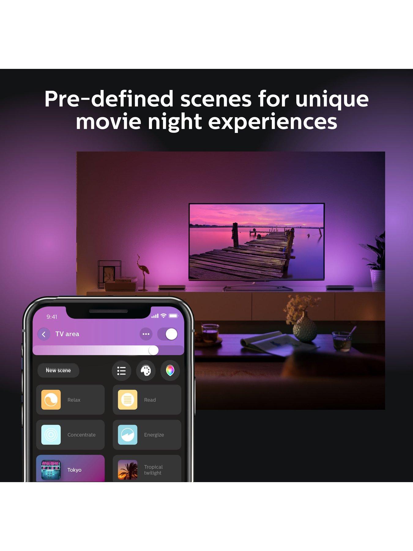 Image 6 of 7 of Philips Hue Sync Box Gen 2 with Play Bar 2 Pack