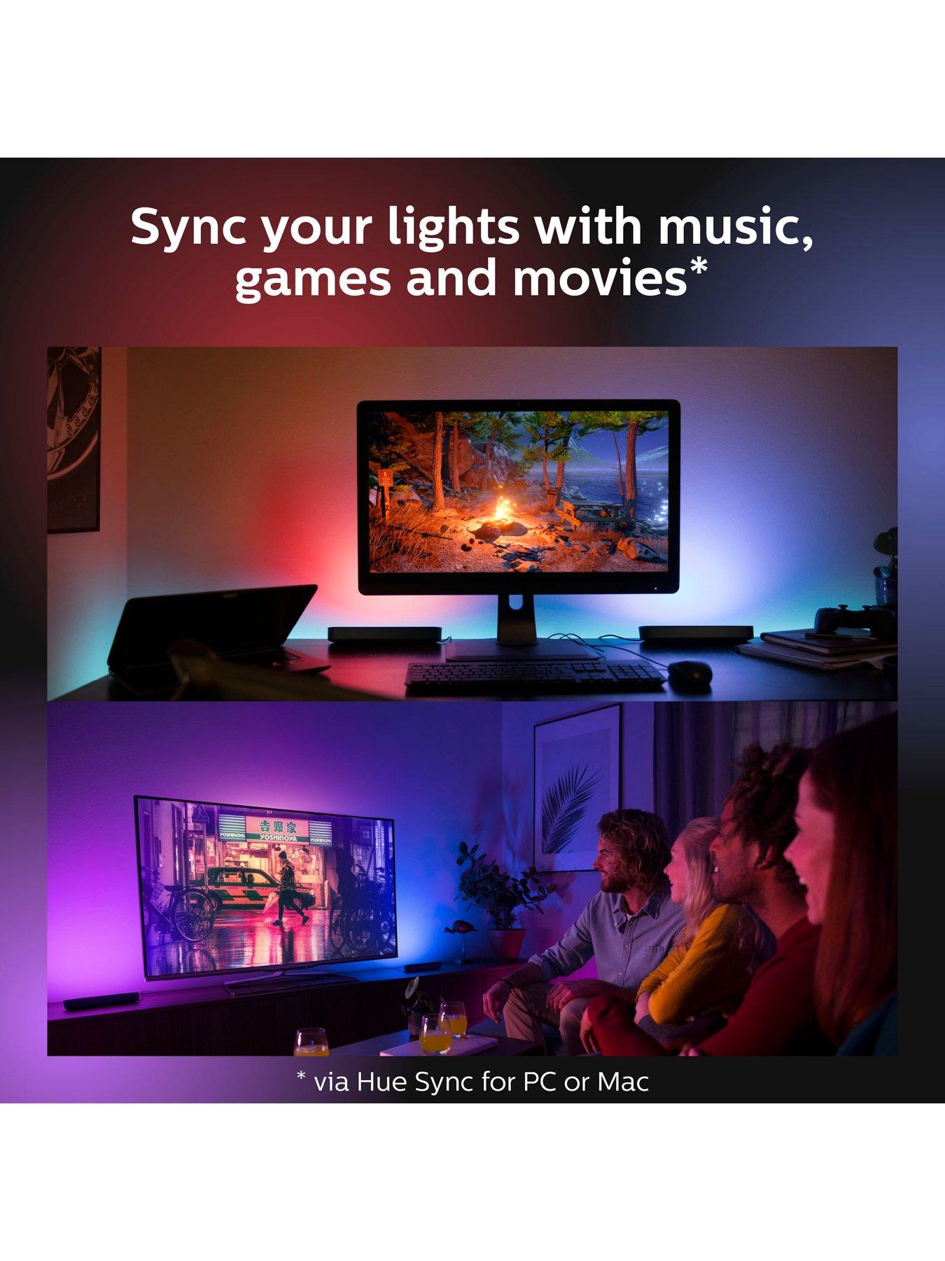 Image 7 of 7 of Philips Hue Sync Box Gen 2 with Play Bar 2 Pack