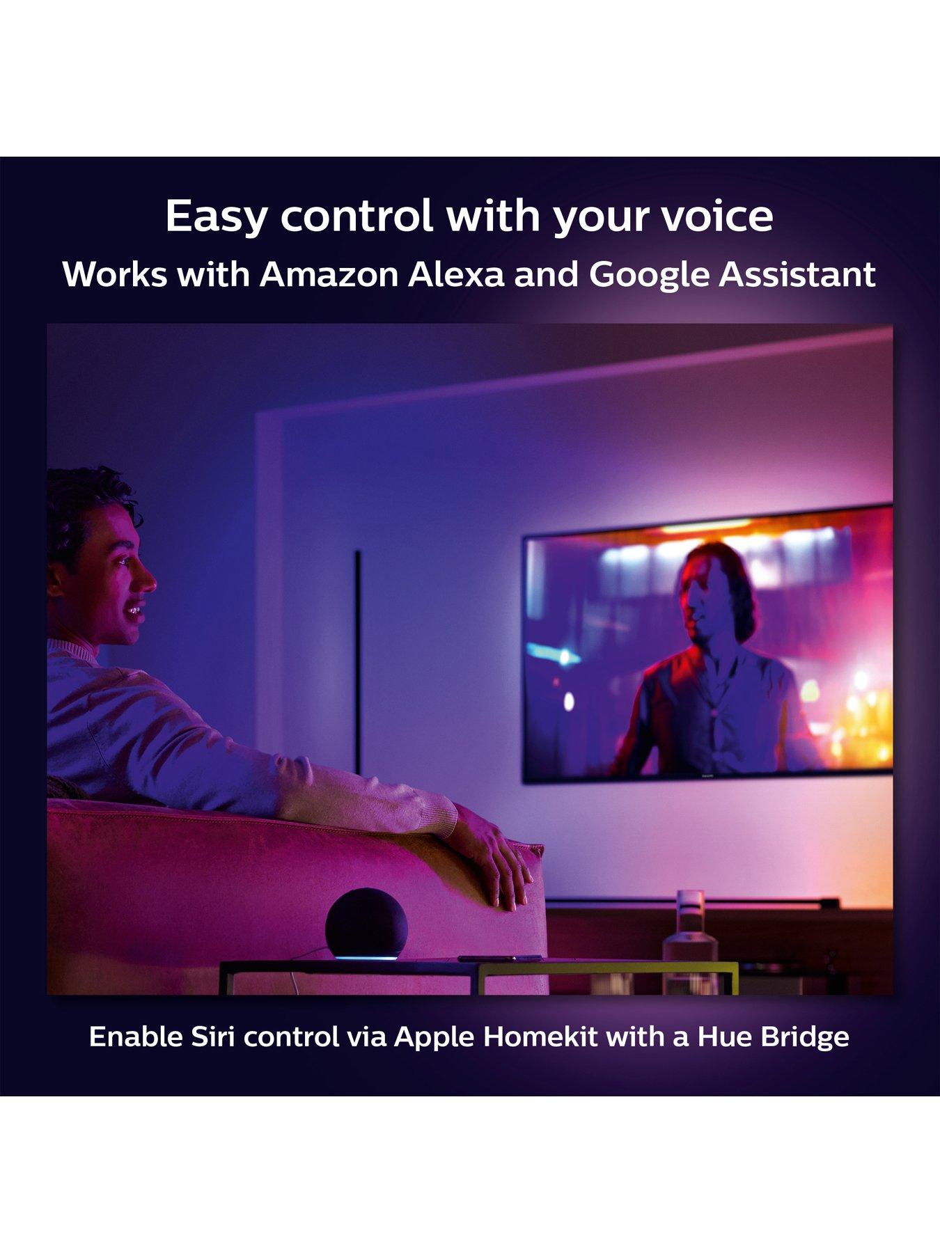 Image 5 of 7 of Philips Hue Gradient Signe floor black UK 2 Pack
