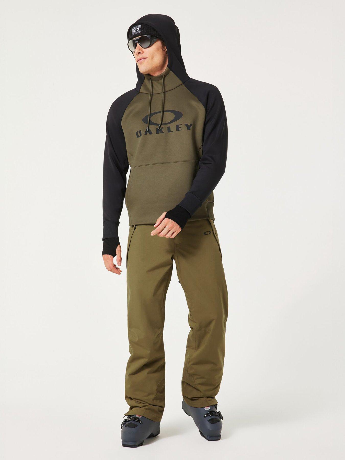 Oakley Mens Sierra Dwr Waterprrof Fleece Ski Hoodie 2.0 - Green