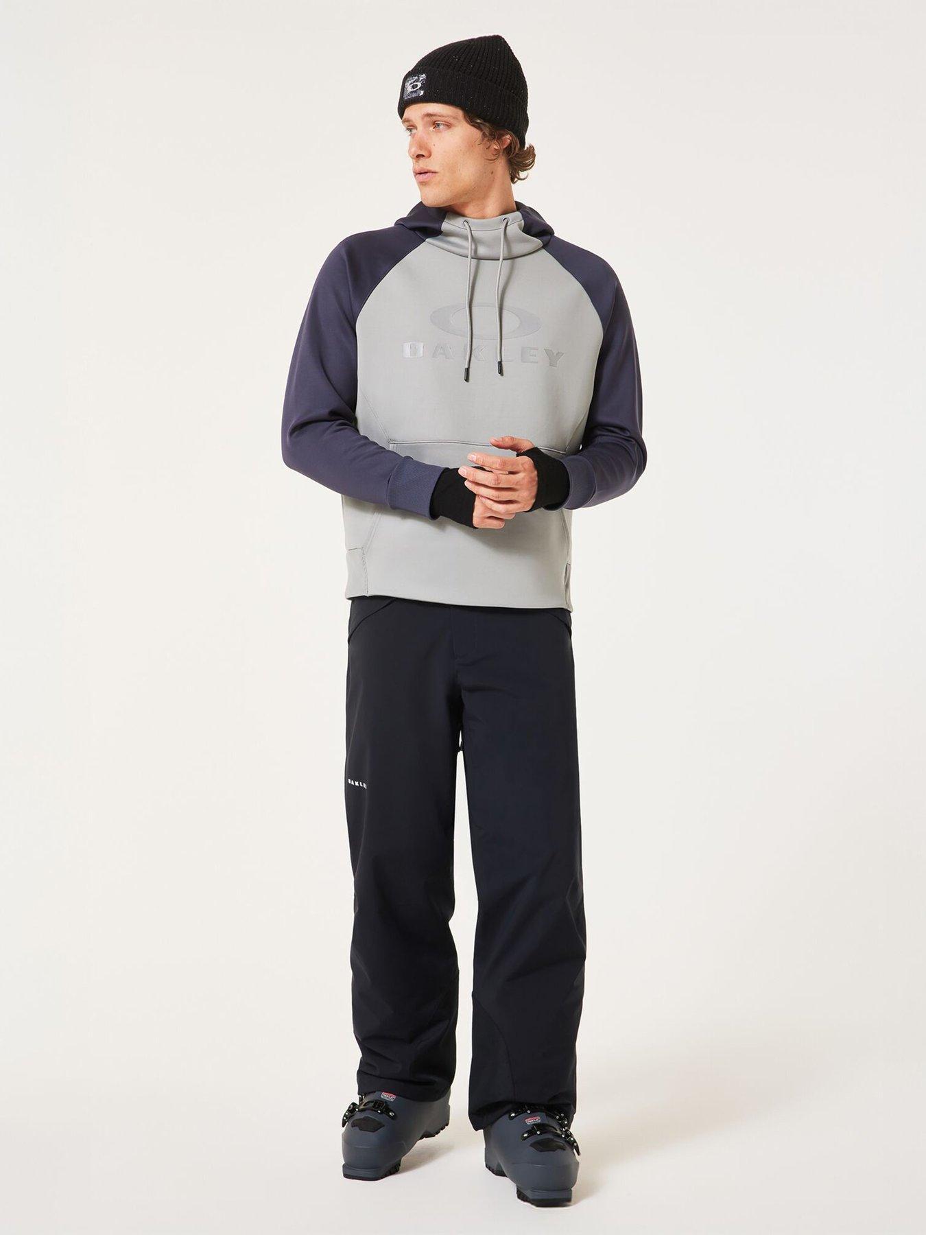 Oakley Mens Sierra Dwr Waterproof Fleece Ski Hoodie 2.0 - Grey