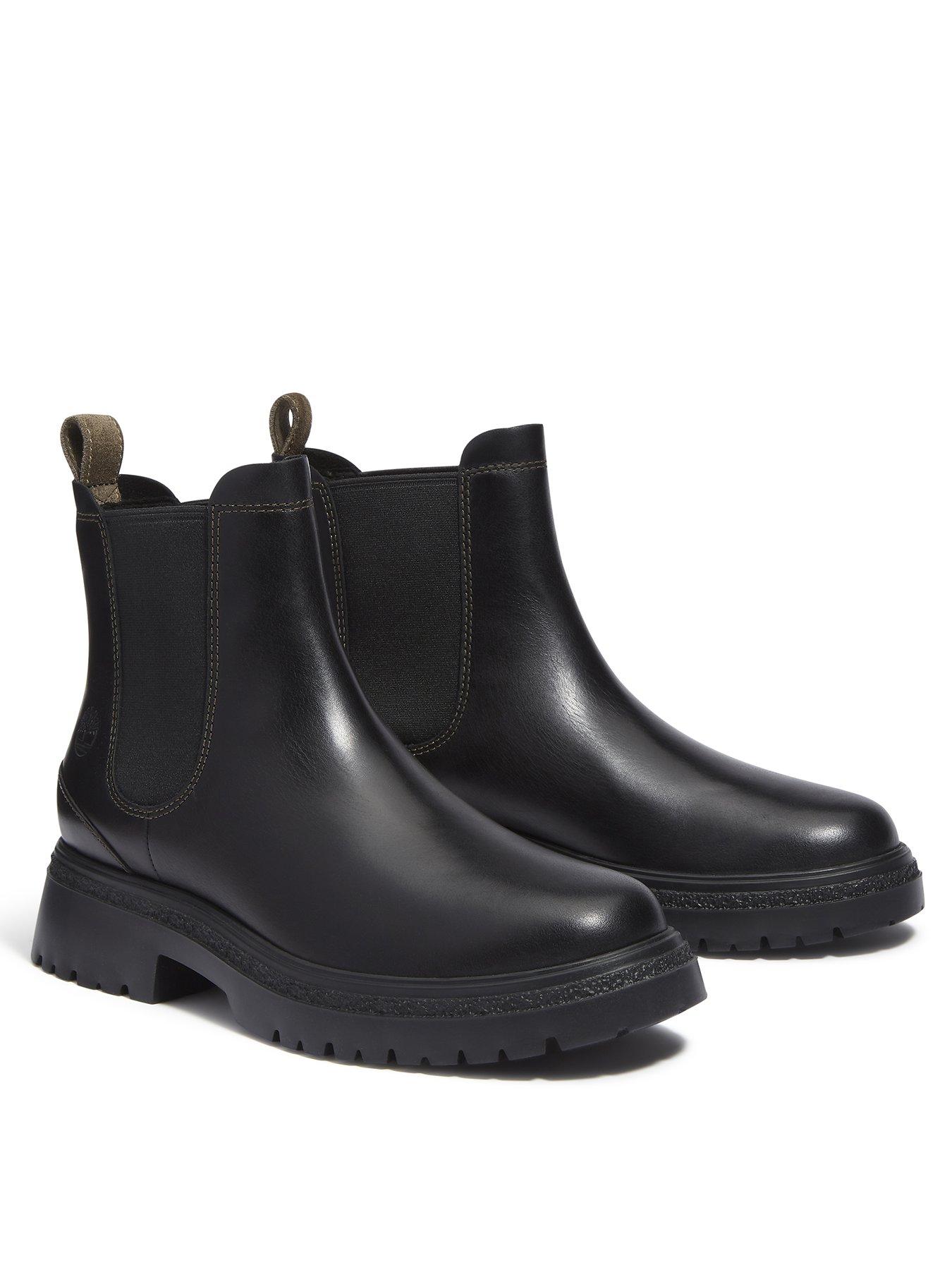 Image 2 of 7 of Timberland Cambria Valley Mid Chelsea Boot Full Grain - Black