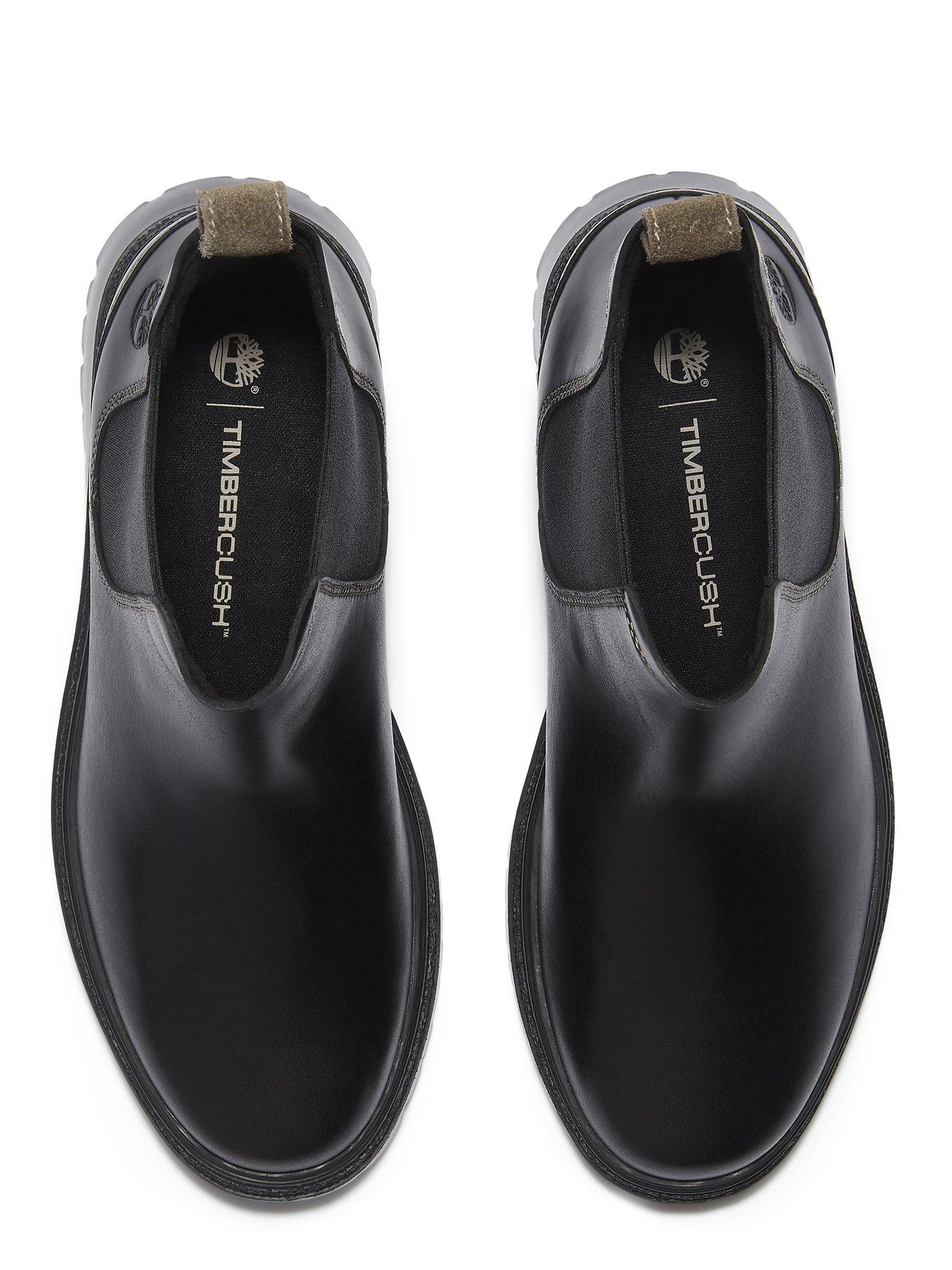 Image 4 of 7 of Timberland Cambria Valley Mid Chelsea Boot Full Grain - Black