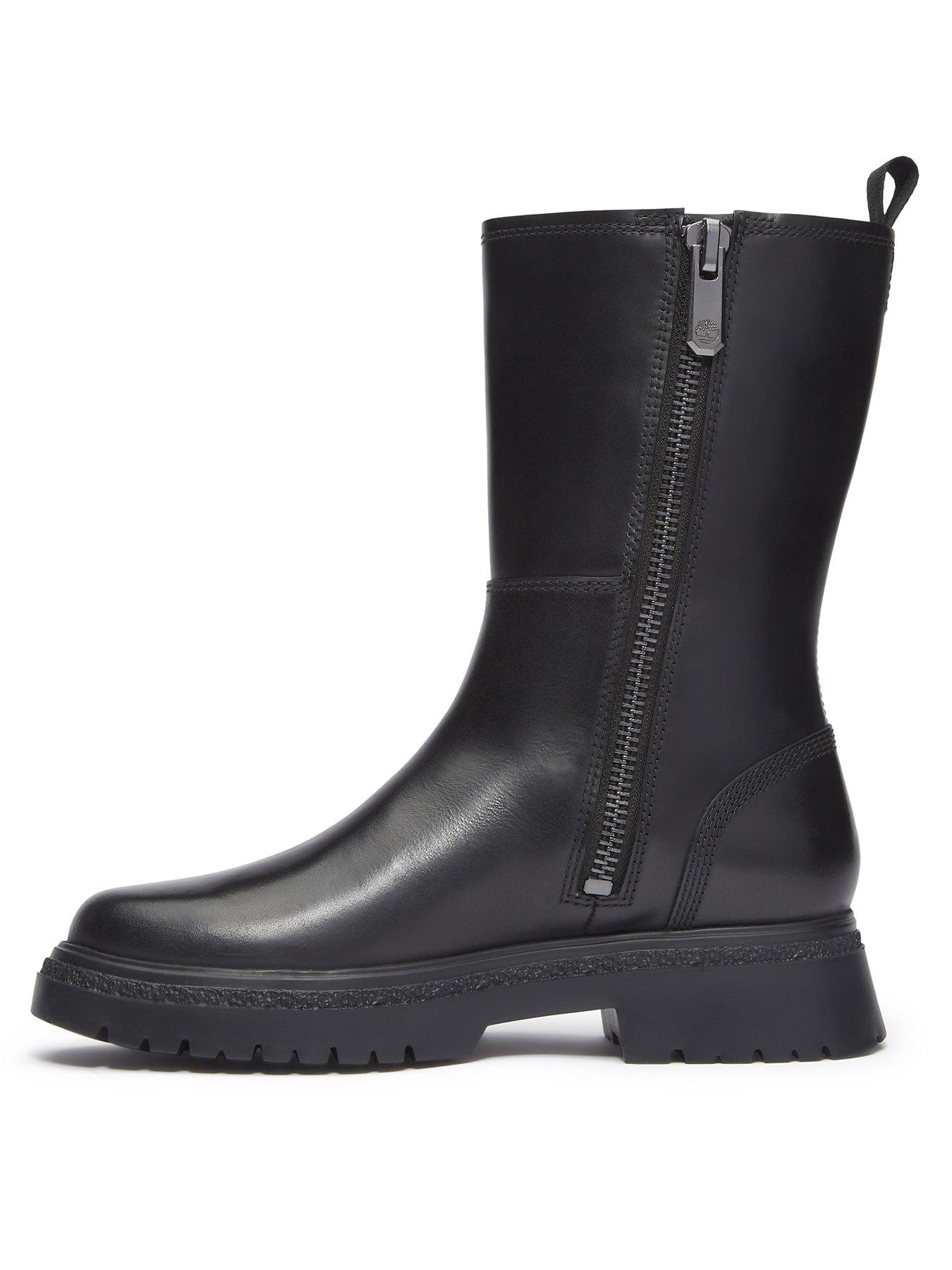 timberland-cambria-valley-tall-zip-up-boot-full-grain-blackstillFront