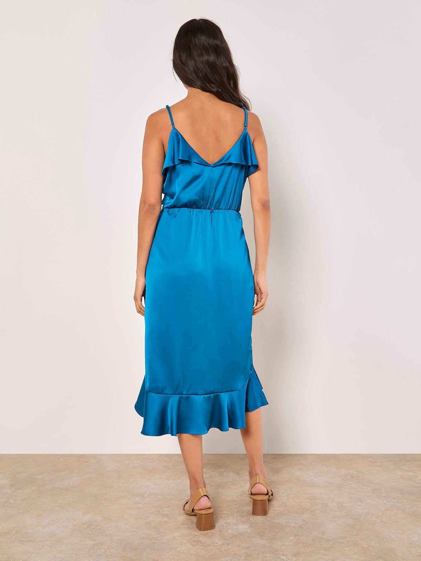apricot-multi-ruffle-satin-maxi-dressstillFront