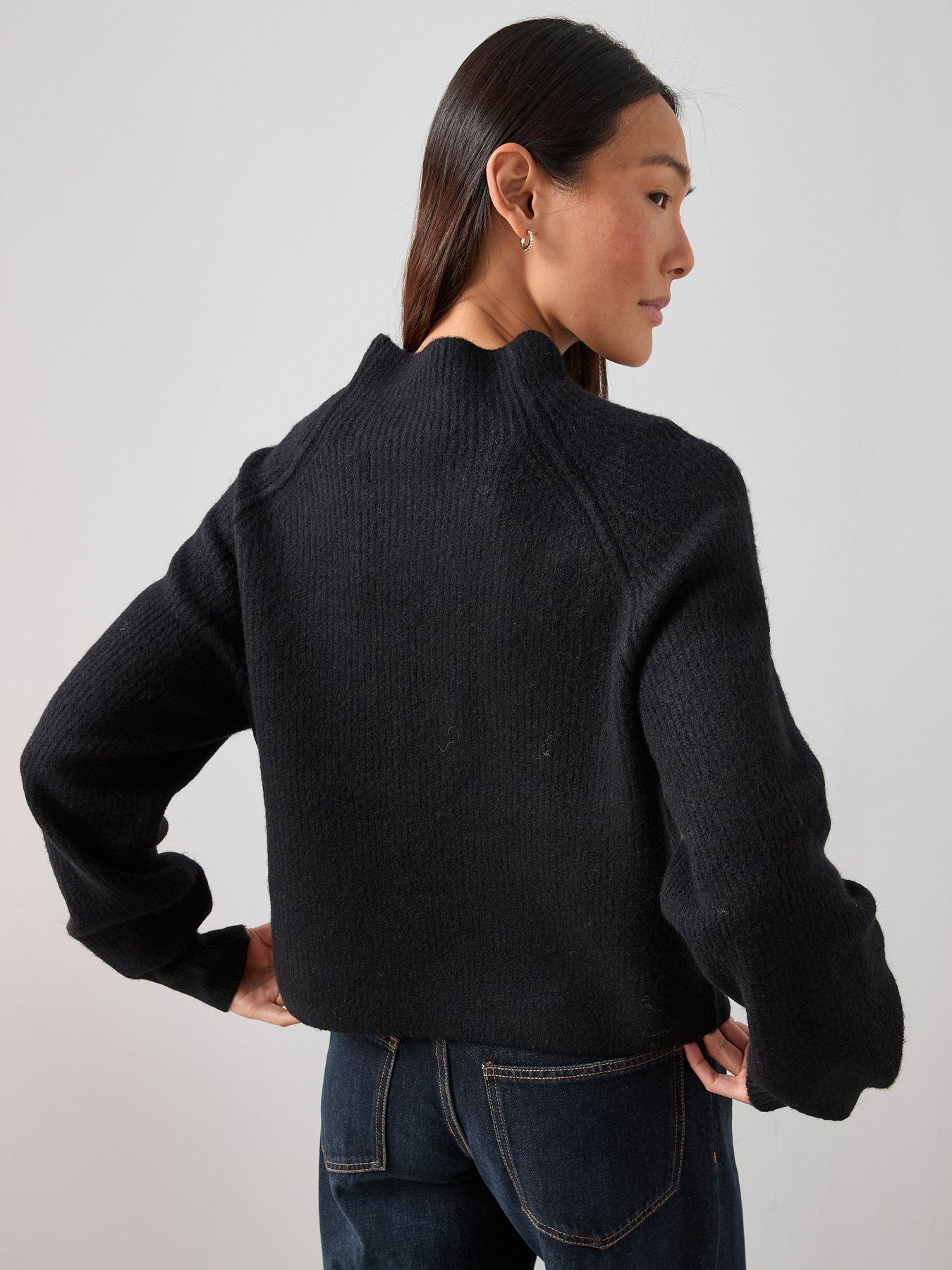 the-very-collection-style-yarn-seam-detail-funnel-neck-jumper-with-wool-blackstillFront