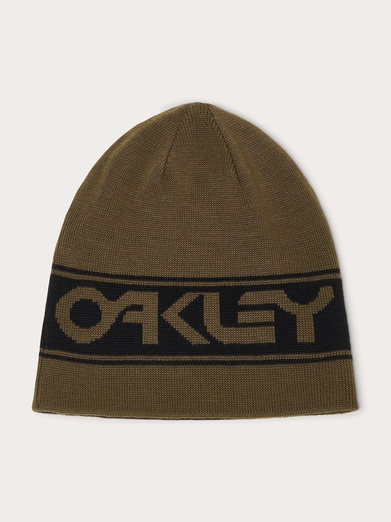Oakley Mens Tnp Reversible Beanie Hat - Green