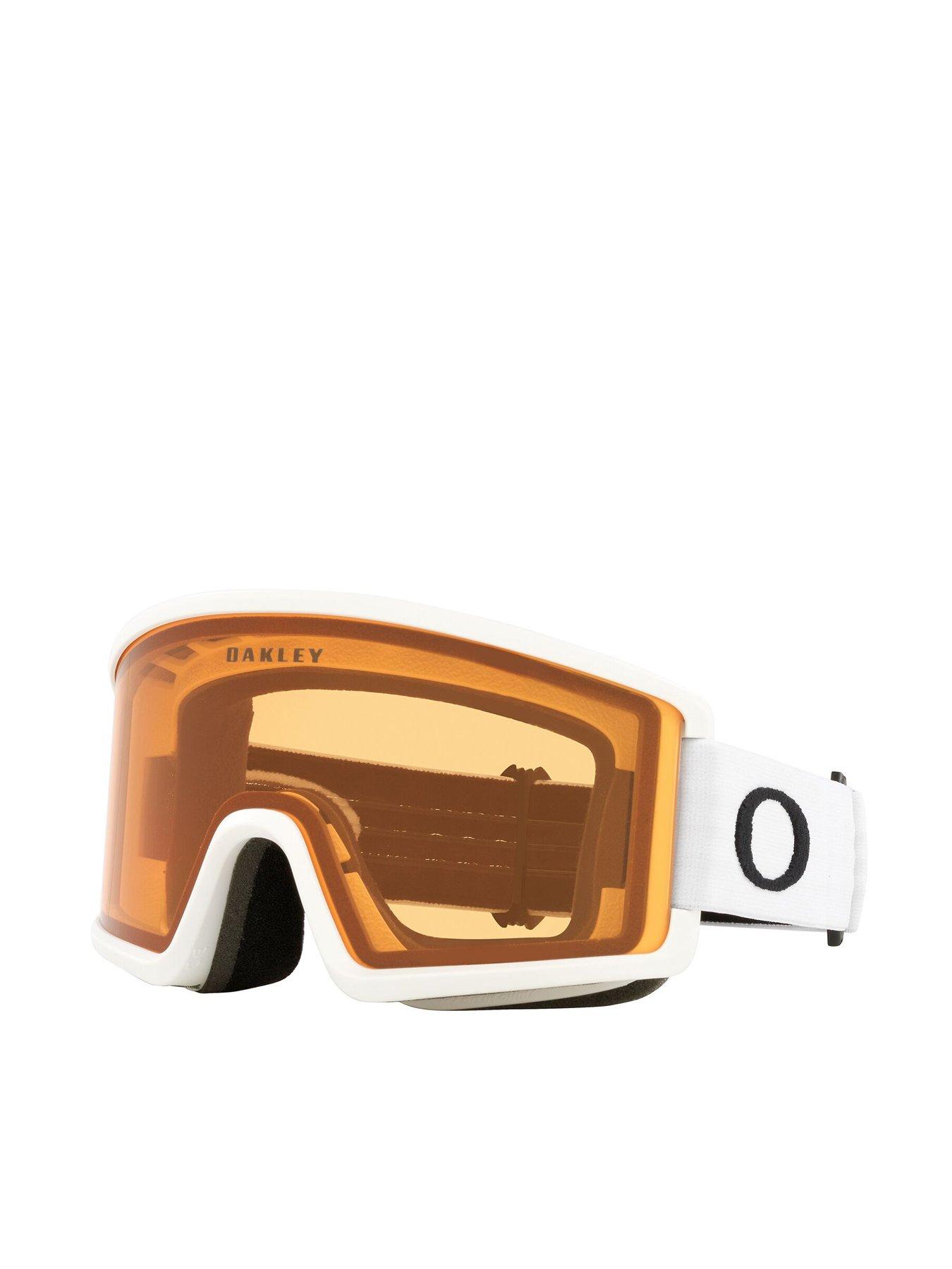 Image 1 of 4 of Oakley Unisex Target Line Medium Ski Goggles - White