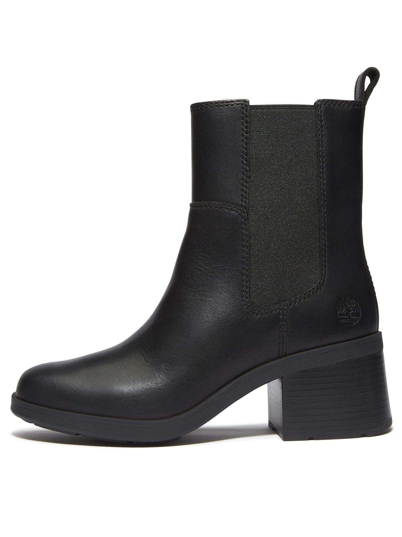 Timberland Bellevaux Mid Chelsea Boot Full Grain - Black