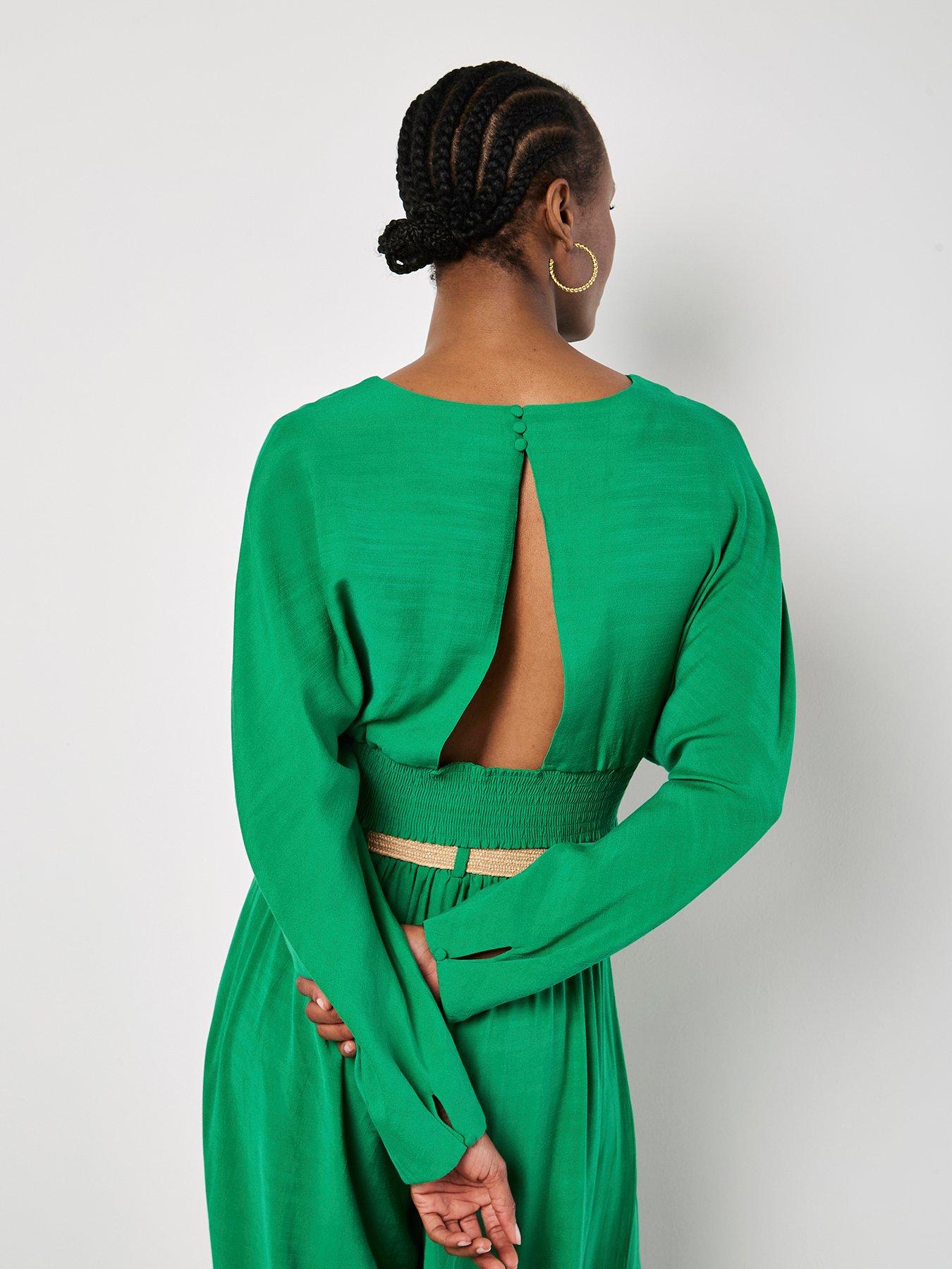 apricot-open-back-batwing-crop-top-greenstillFront