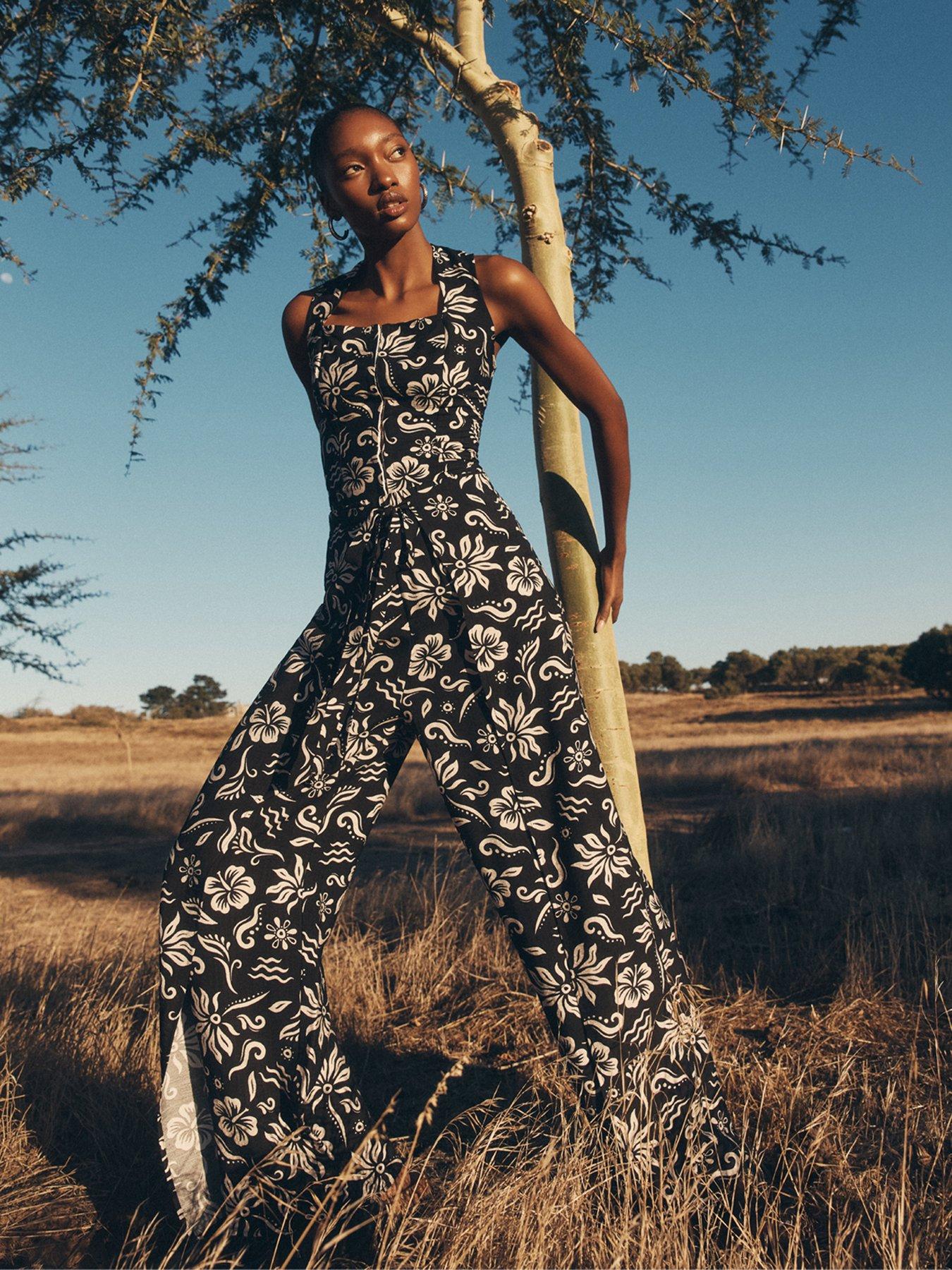 apricot-tropical-mono-wrap-trousers-blackdetail