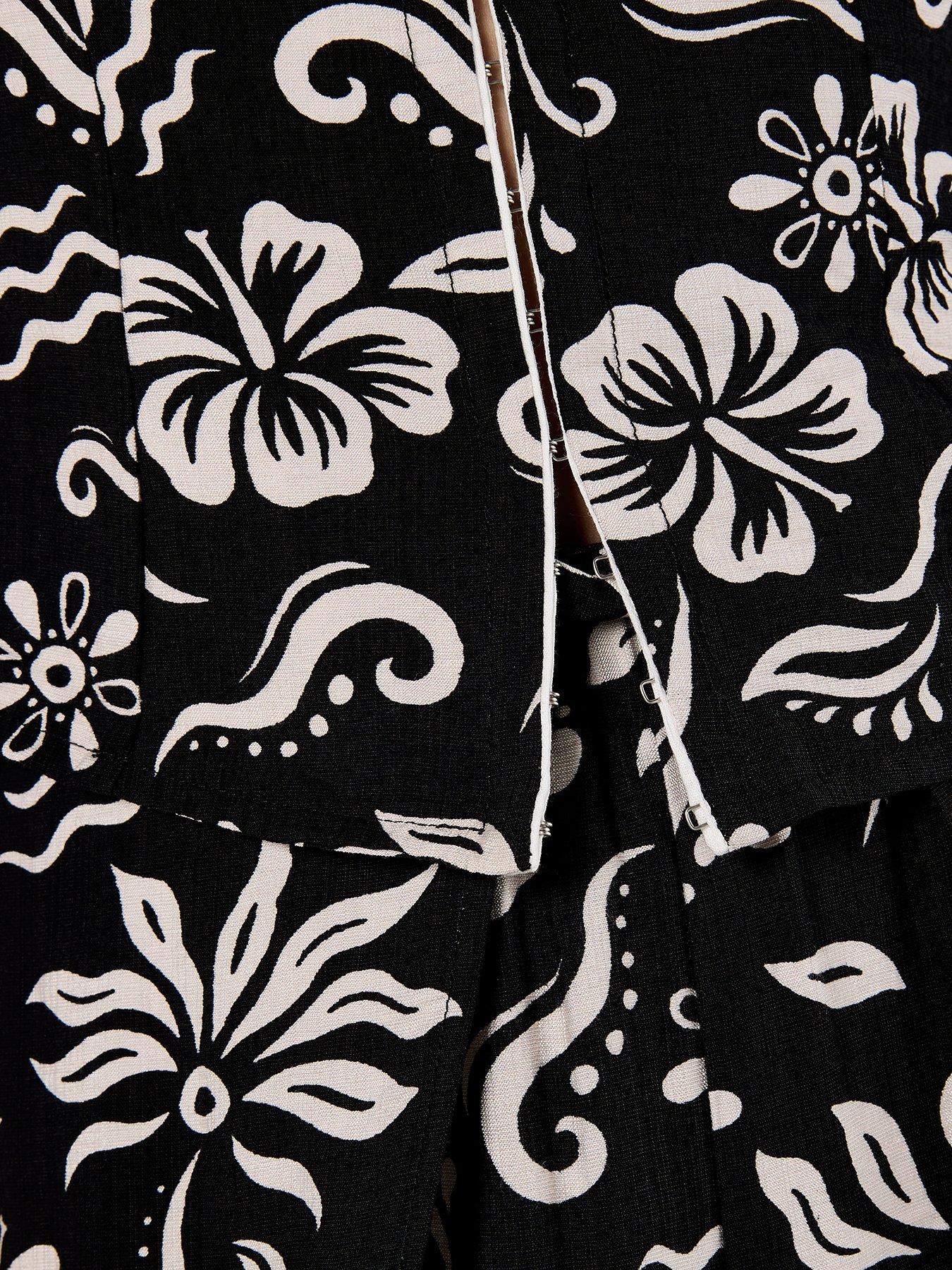 apricot-tropical-mono-corset-top-blackoutfit