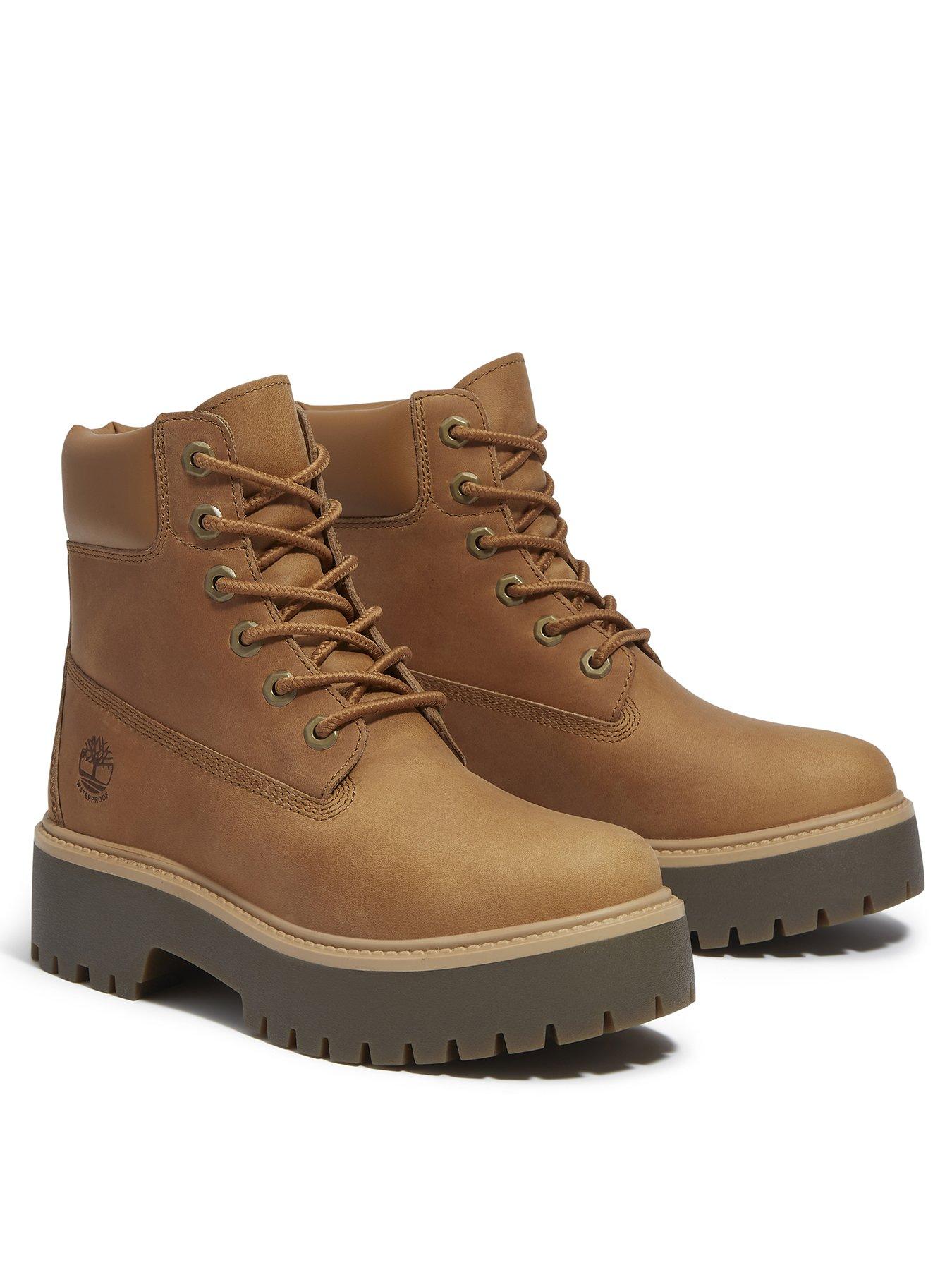 Timberland Stone Street In Lace Waterproof Boot Beige Very