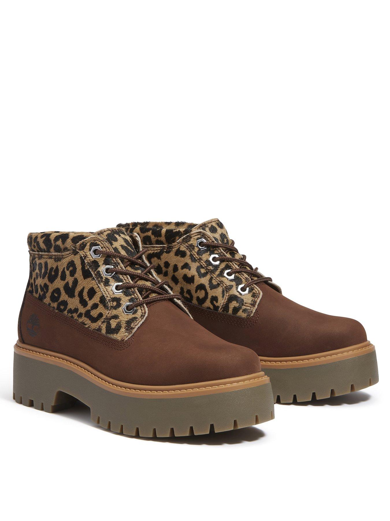 Image 2 of 7 of Timberland Stone Street Mid Lace Boot - Brown