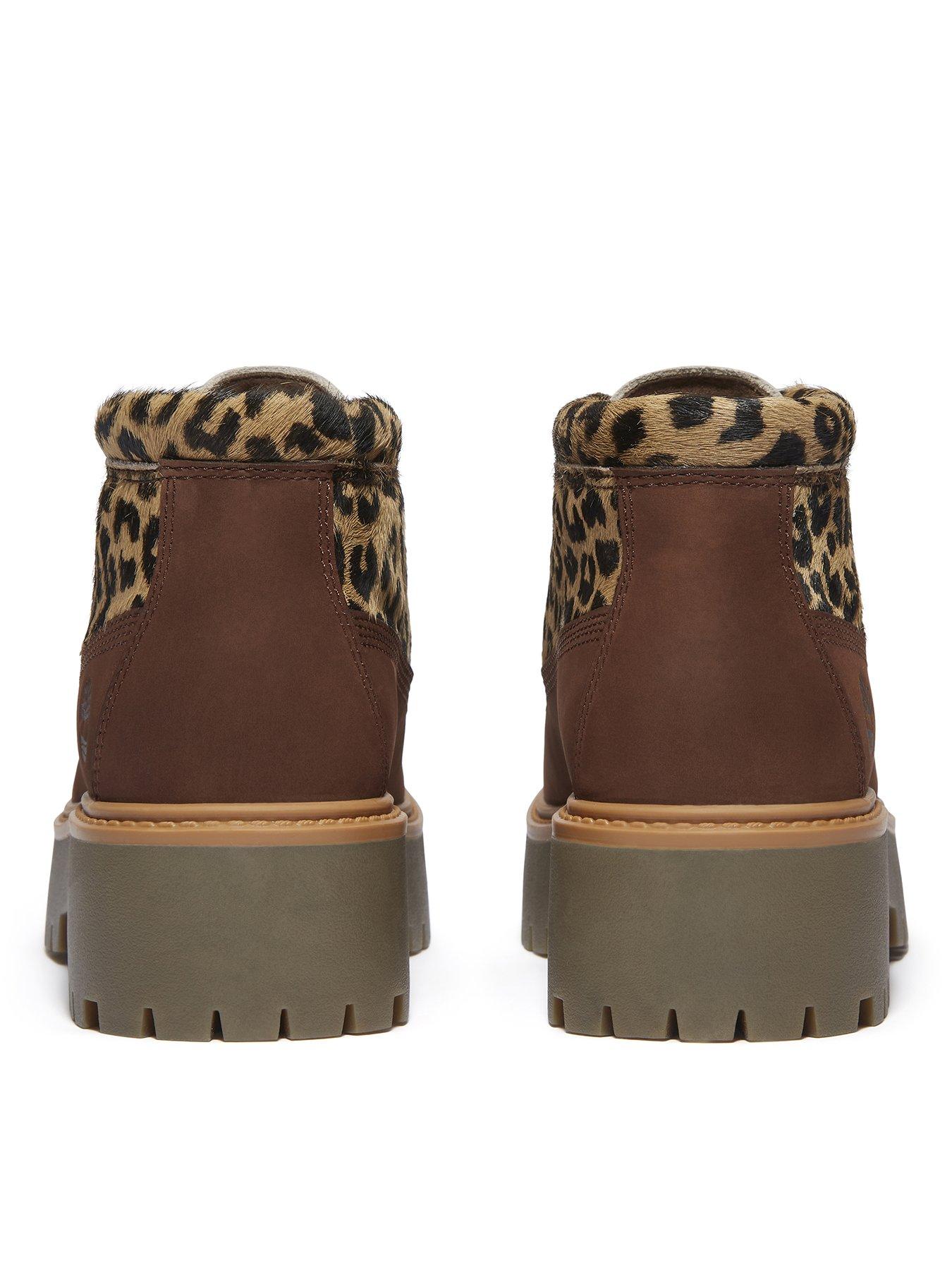 Image 3 of 7 of Timberland Stone Street Mid Lace Boot - Brown