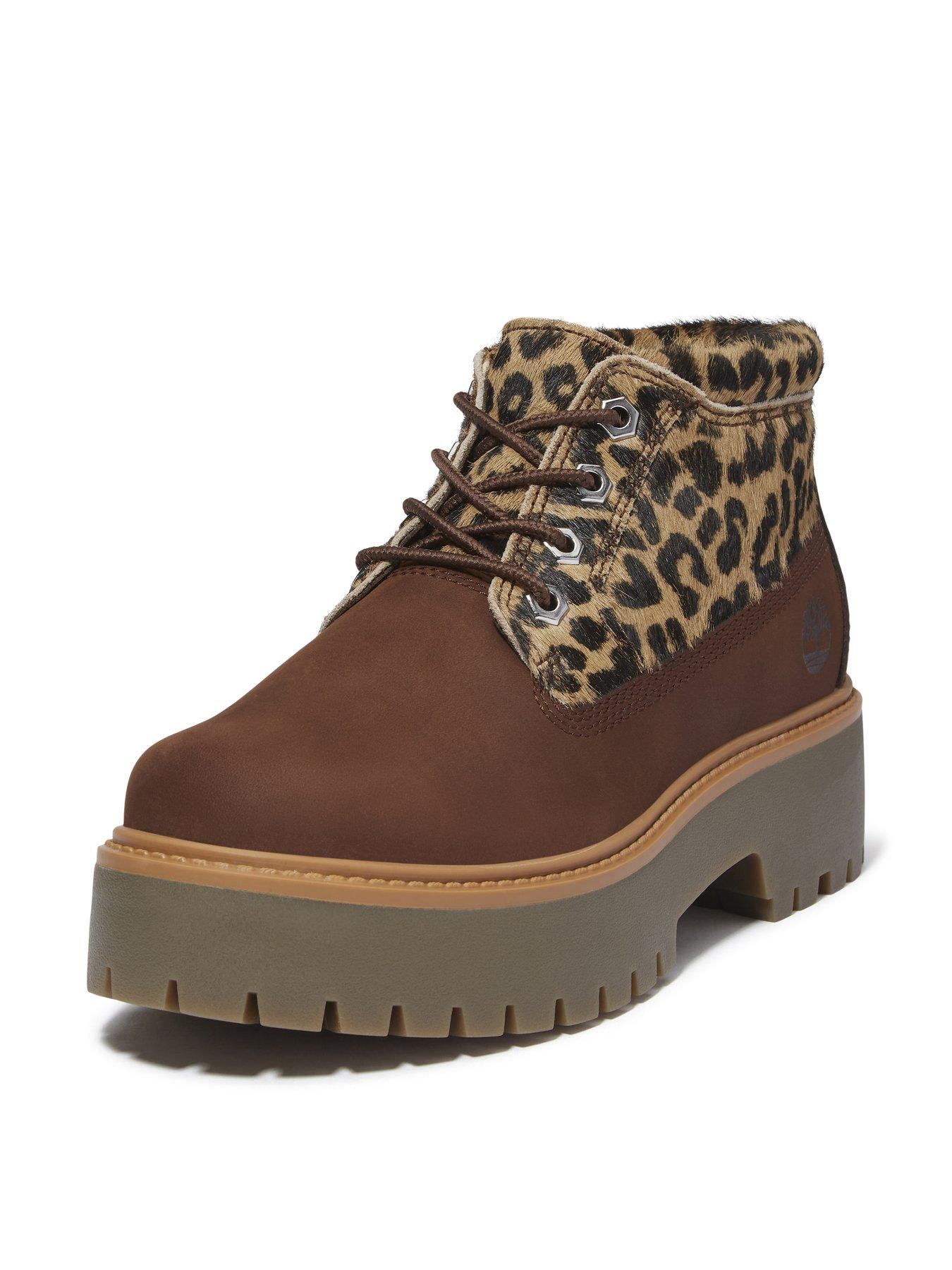 Image 6 of 7 of Timberland Stone Street Mid Lace Boot - Brown