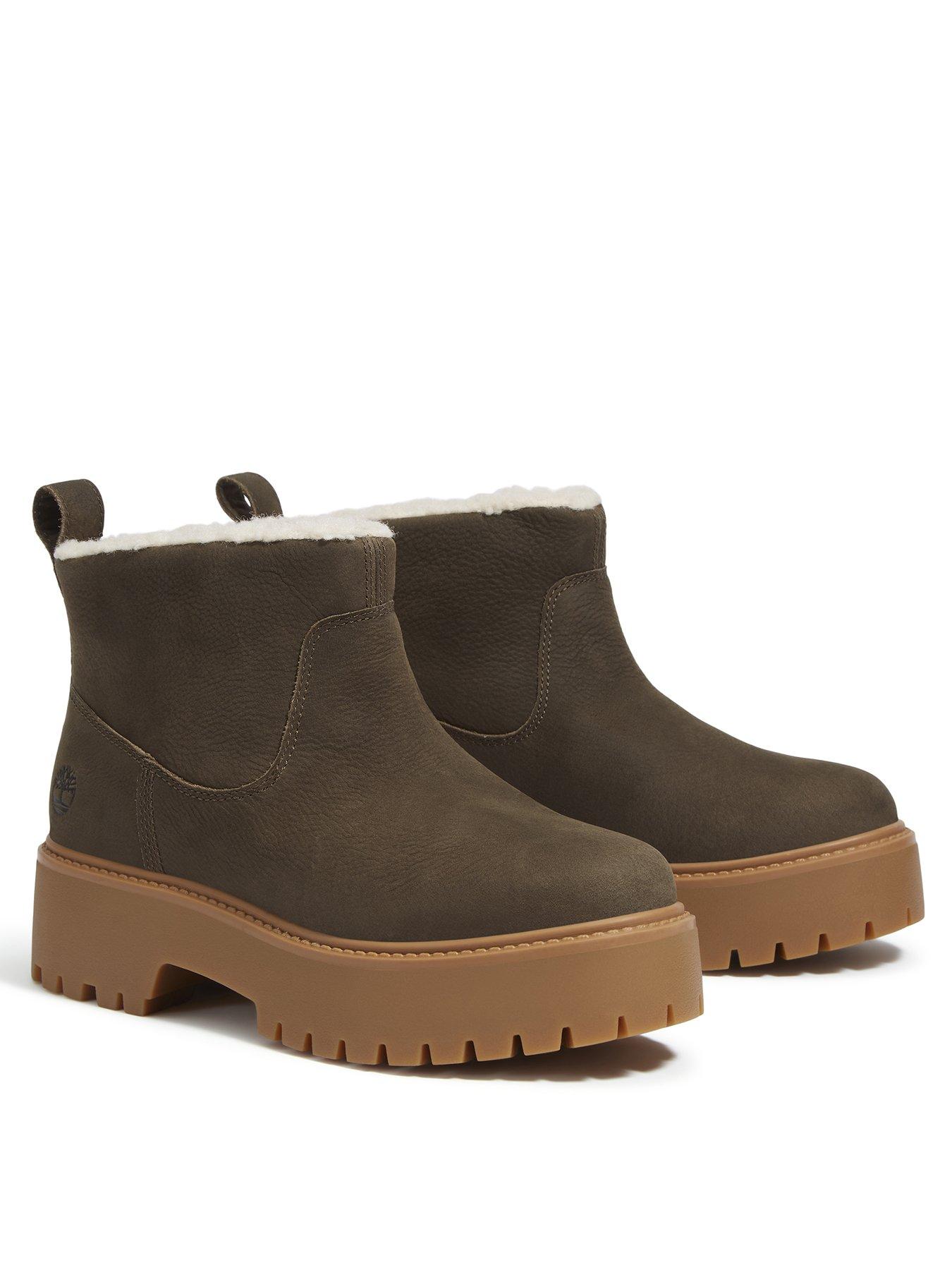 Image 2 of 7 of Timberland Stone Street Mid Warm Lined Boot Full Grain - Dark Brown