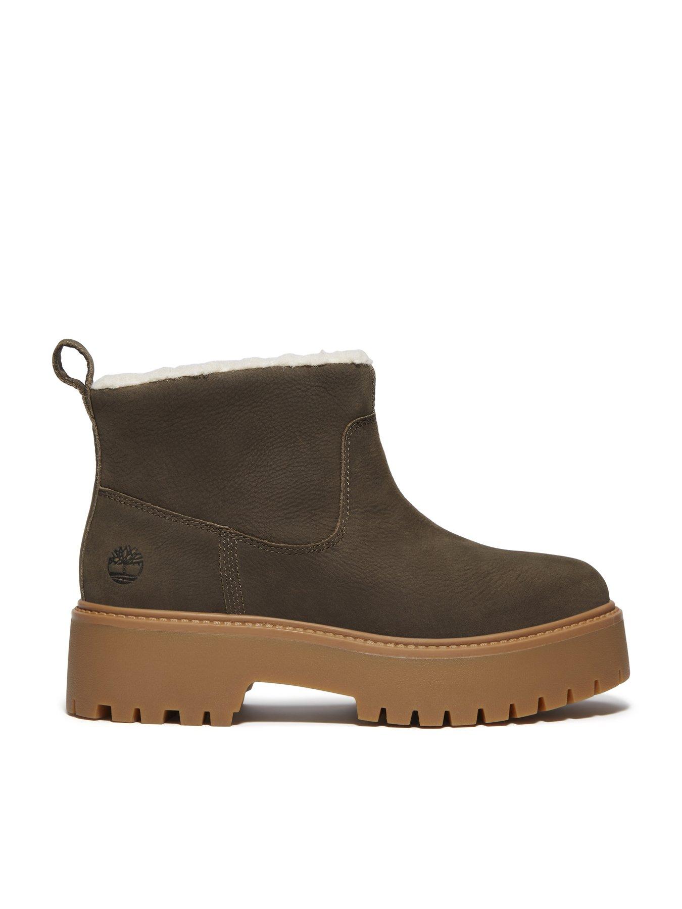 Image 7 of 7 of Timberland Stone Street Mid Warm Lined Boot Full Grain - Dark Brown