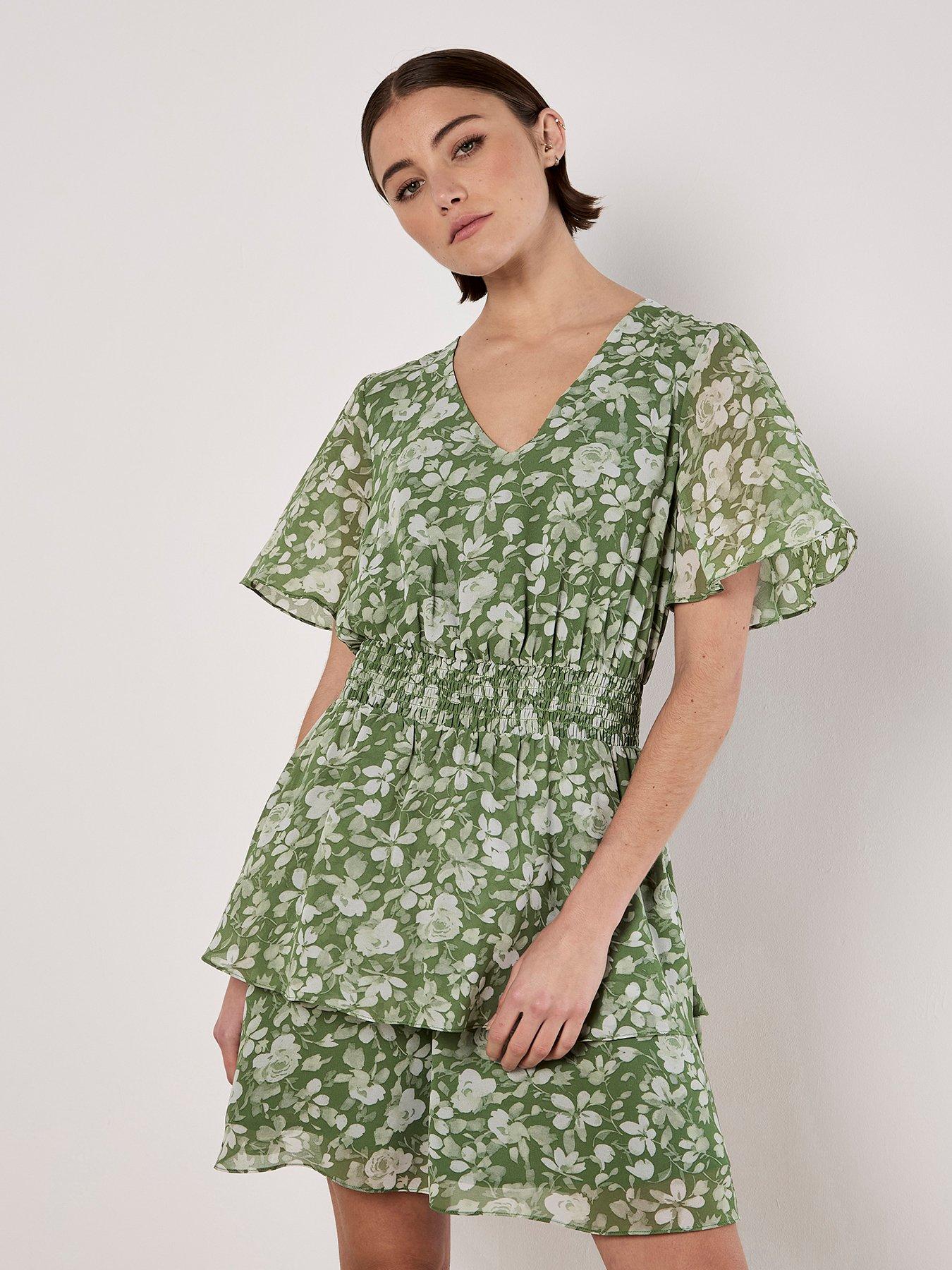 apricot-watercolour-rose-layered-mini-dress-greenfront
