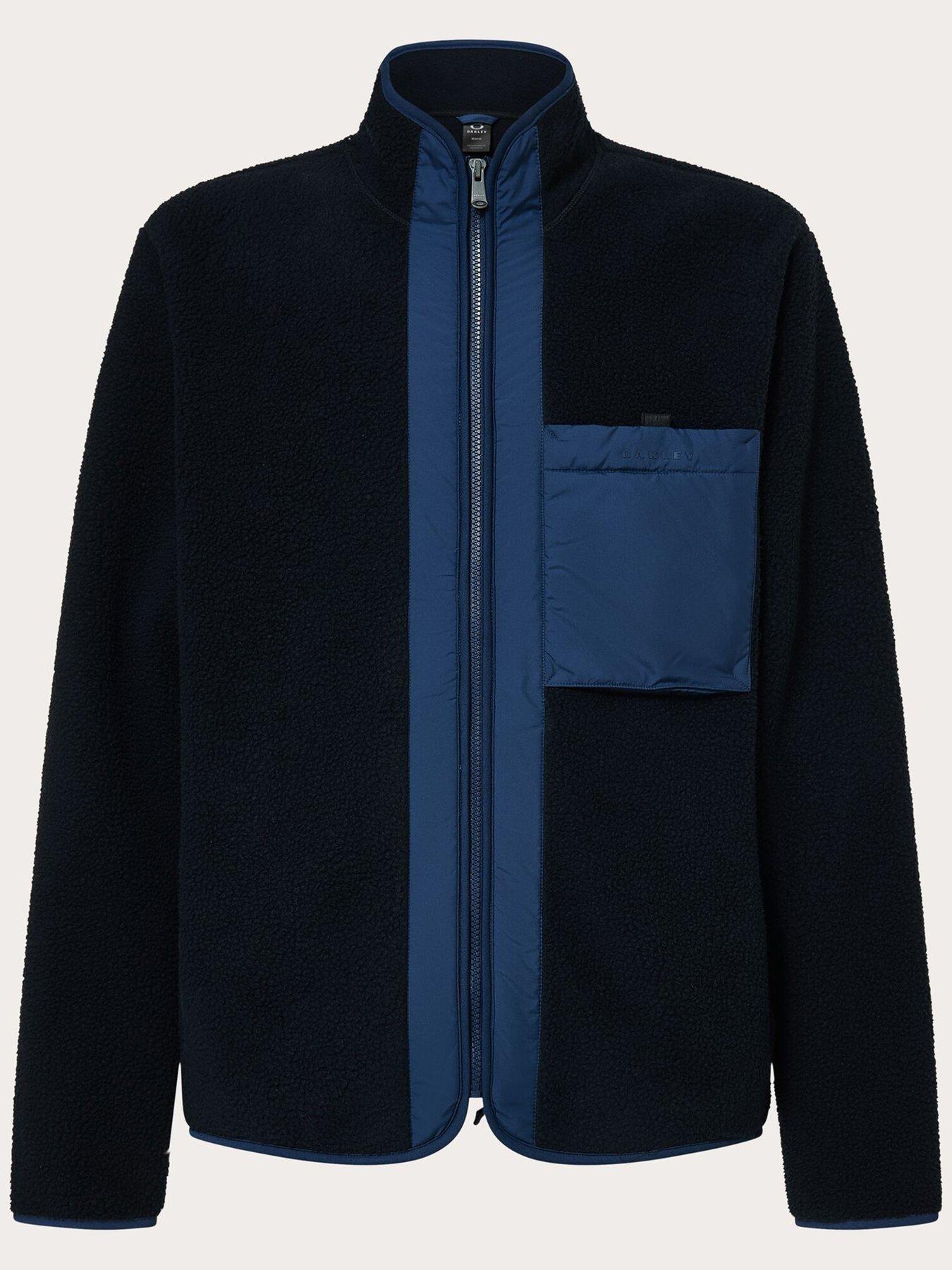 oakley-mens-off-slope-mountain-fire-sherpa-fleece-blue