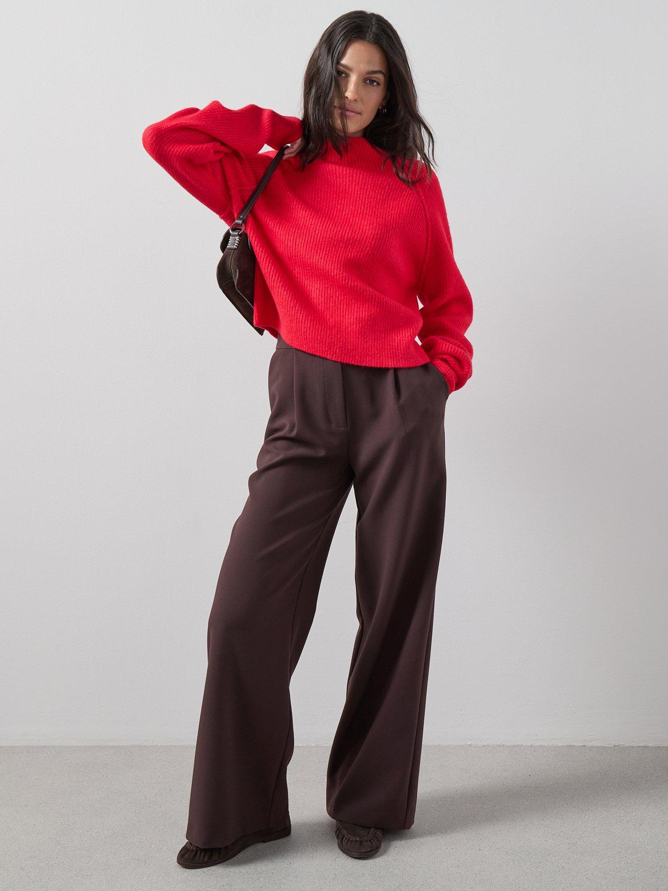 the-very-collection-style-yarn-seam-detail-funnel-neck-jumper-with-wool-redback