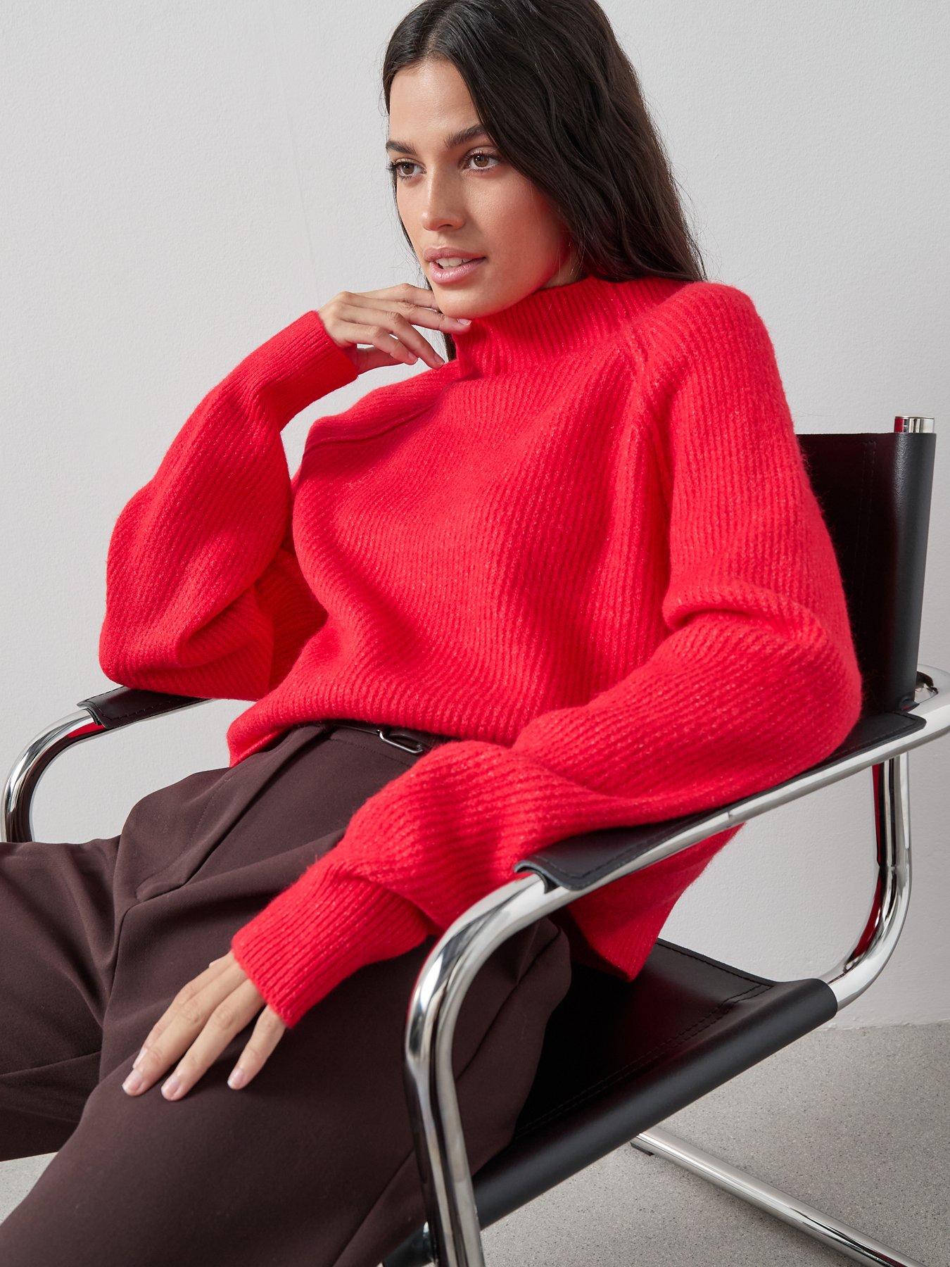the-very-collection-style-yarn-seam-detail-funnel-neck-jumper-with-wool-redoutfit