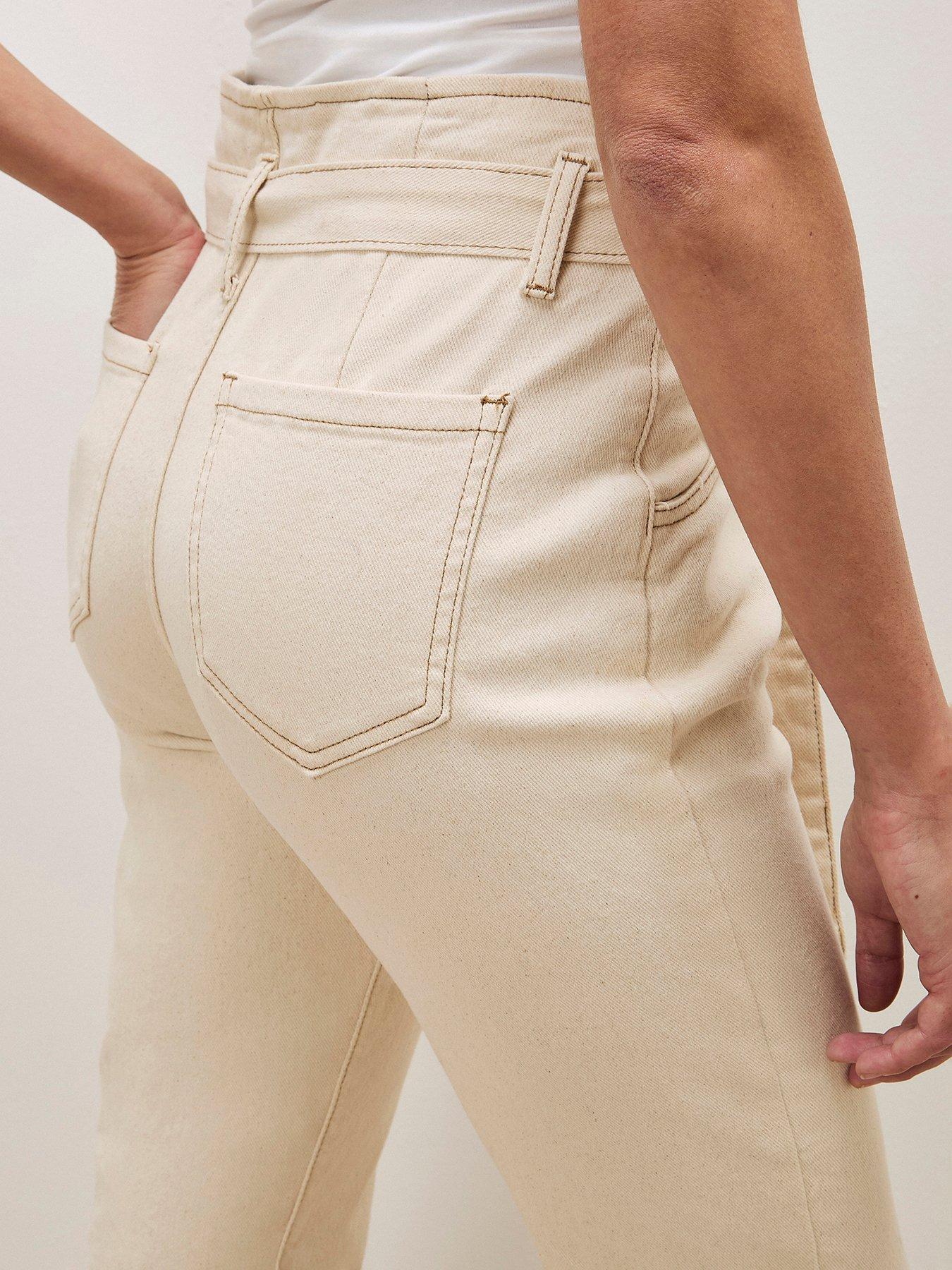 Image 6 of 6 of Apricot Stella Mom Jean