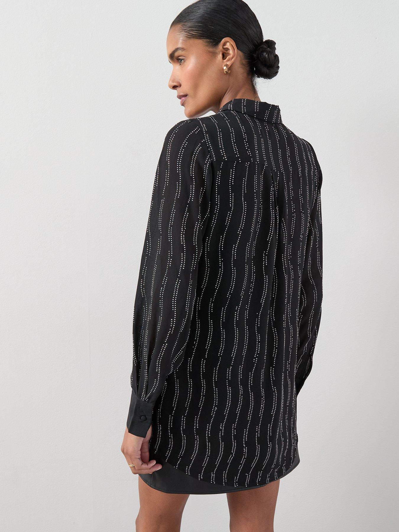 the-very-collection-embellished-detail-longline-button-up-shirt-blackstillFront