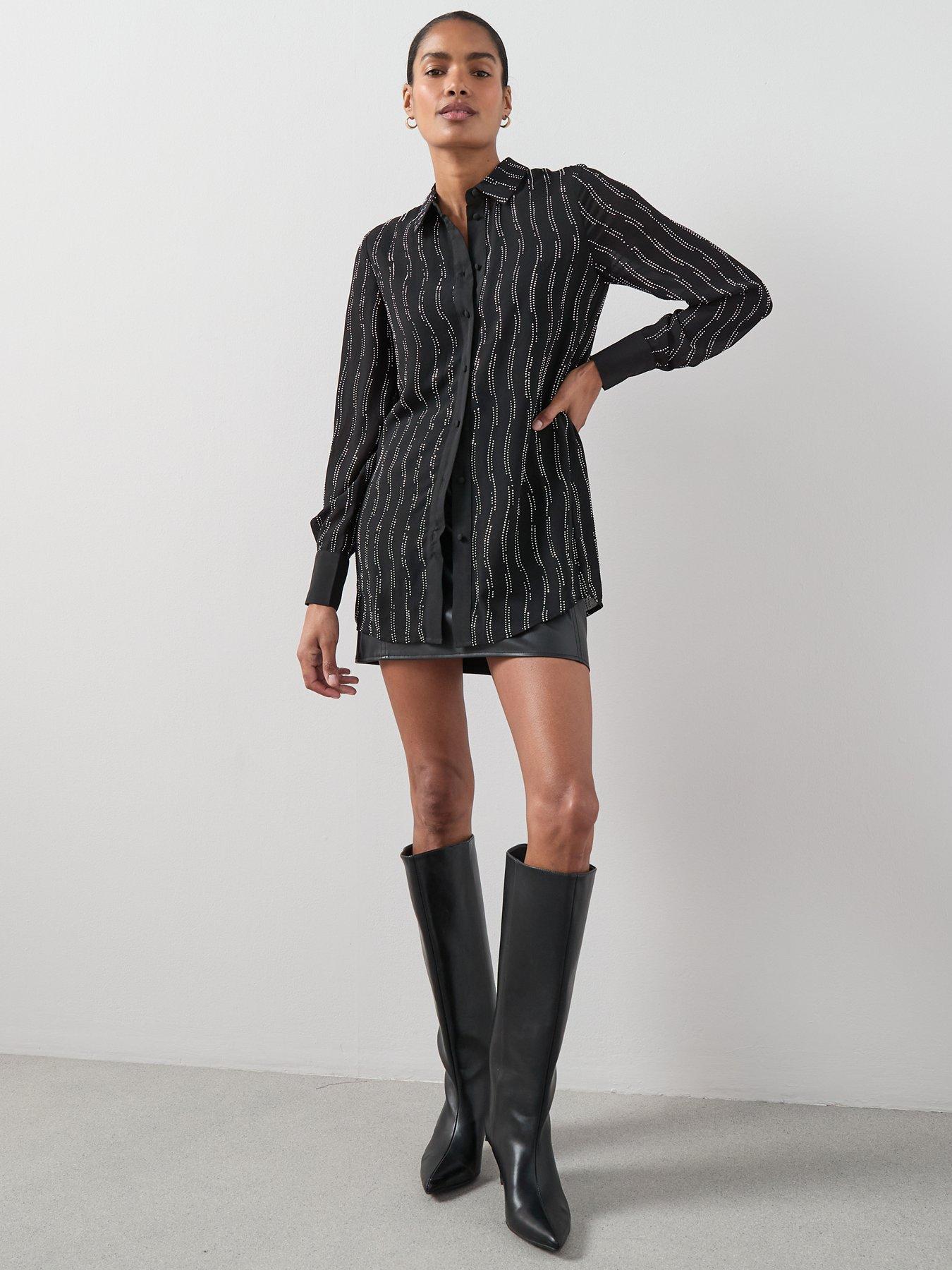 the-very-collection-embellished-detail-longline-button-up-shirt-blackback