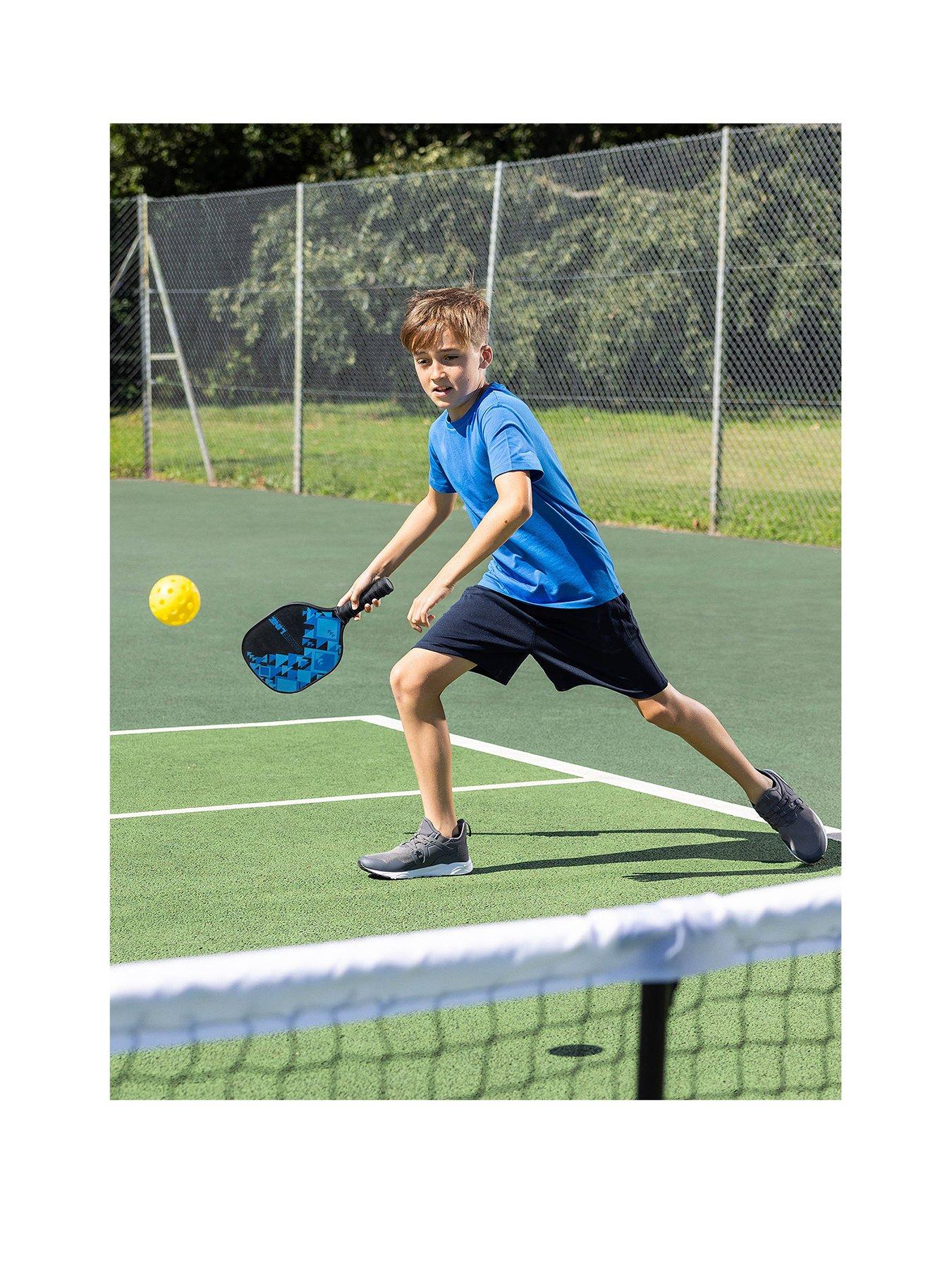 Image 2 of 6 of Baseline Pickleball Set with 2 Pickleball Paddles, Ball and Net Set