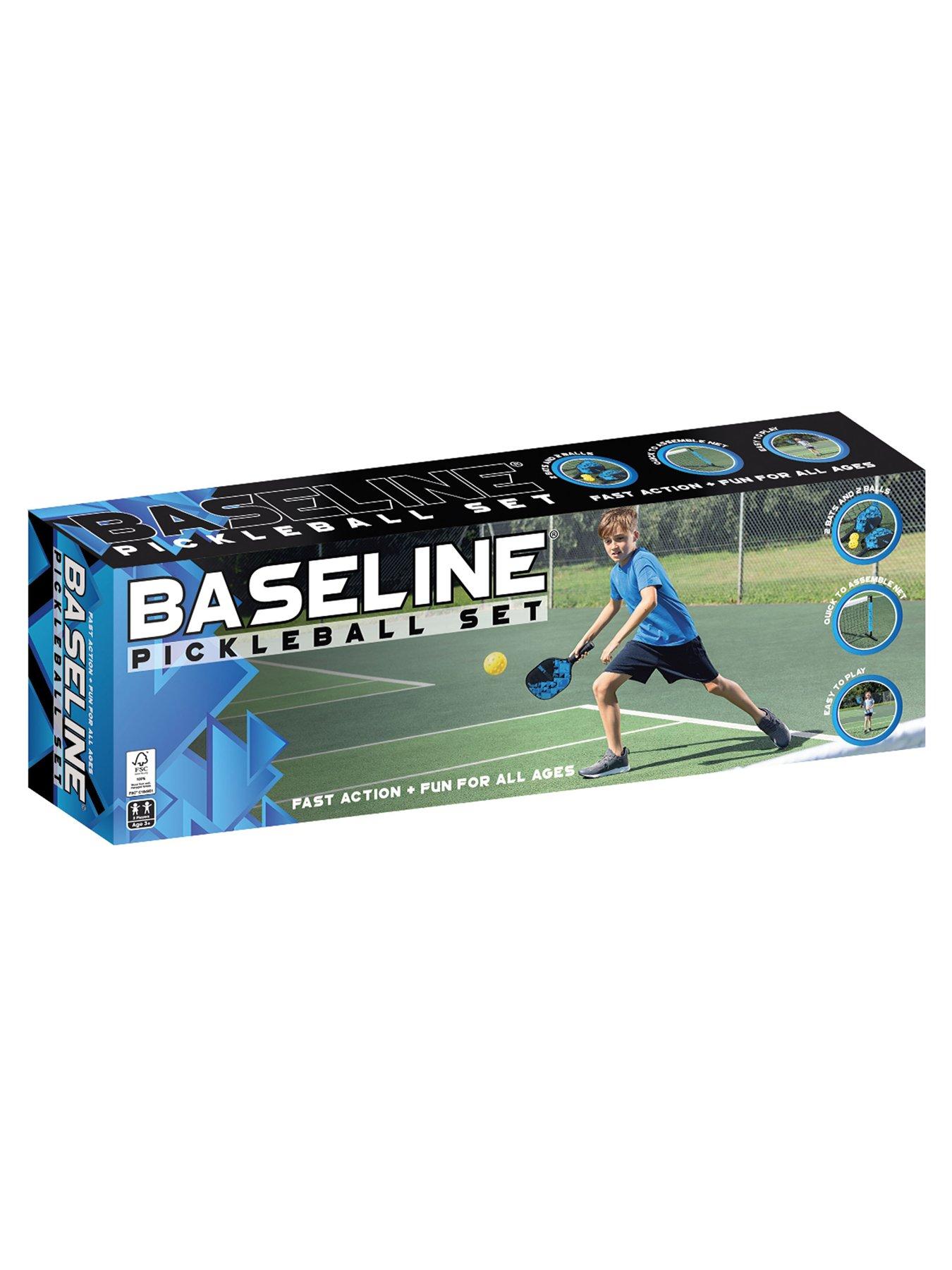 Image 6 of 6 of Baseline Pickleball Set with 2 Pickleball Paddles, Ball and Net Set