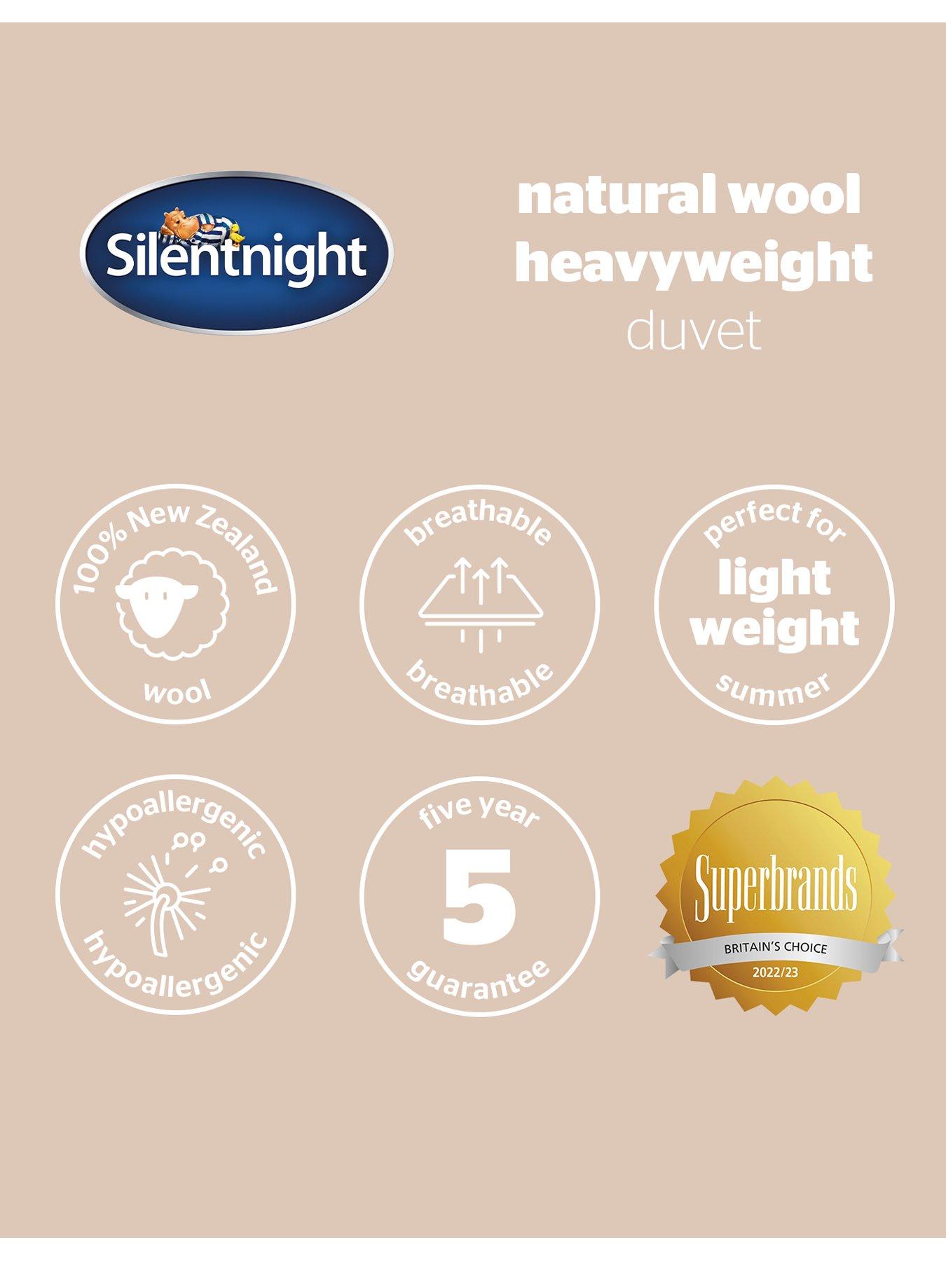 Image 7 of 7 of Silentnight Cooling Summer Lightweight Wool Duvet