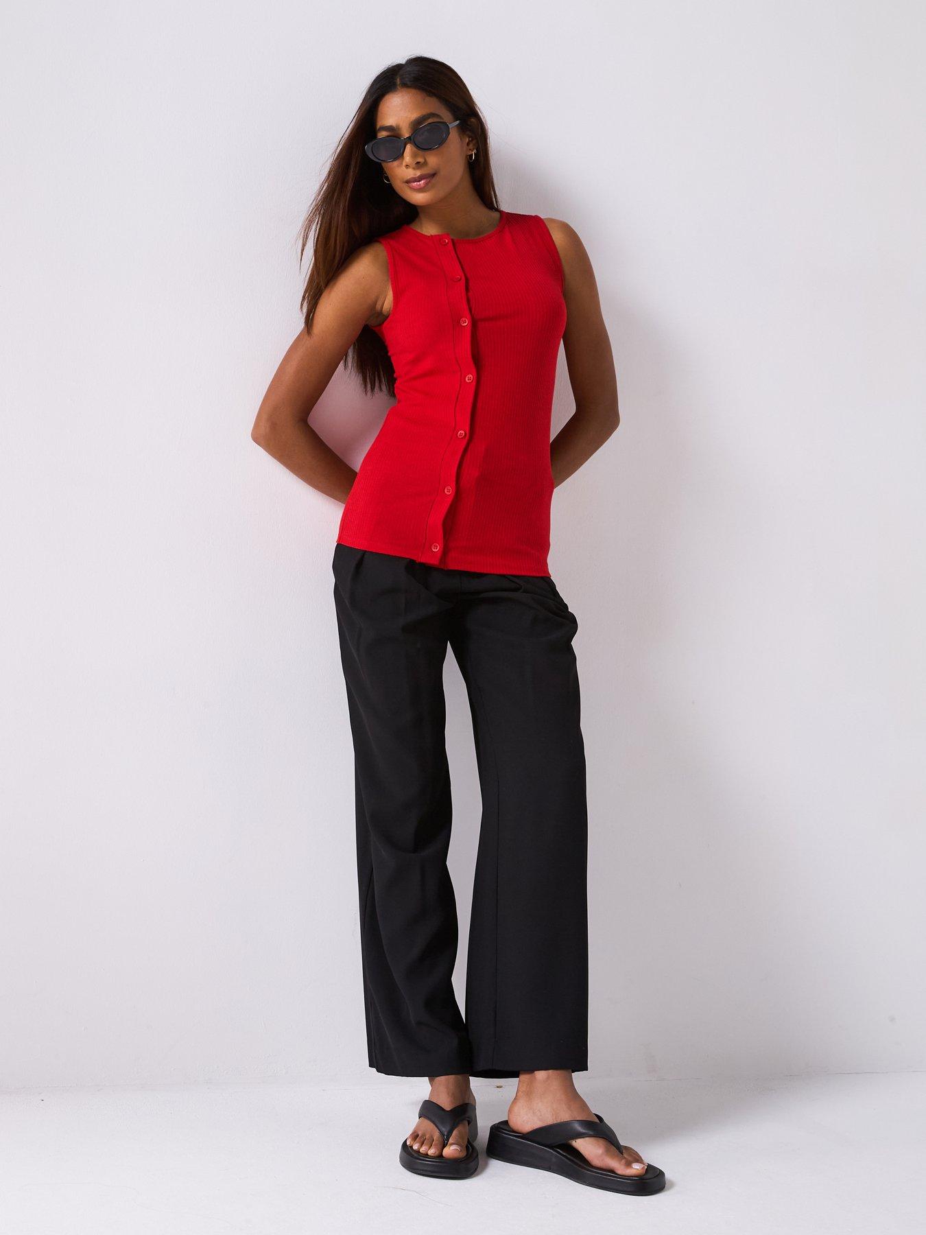 v-by-very-asymmetric-button-up-top-redback
